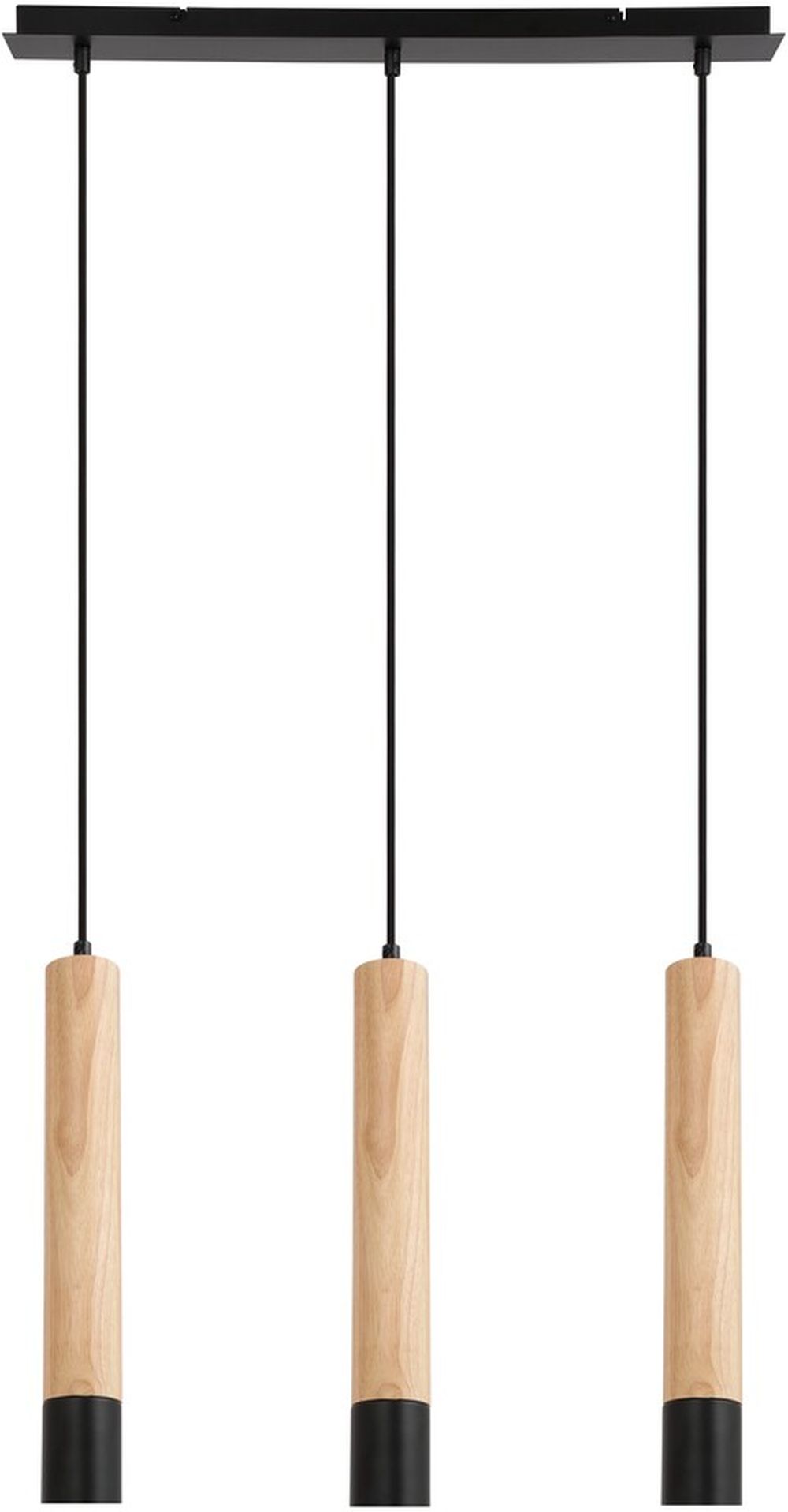 Darmowa Dostawa - Lampa wisząca 3x50 W czarna Rabalux Braulia 72133