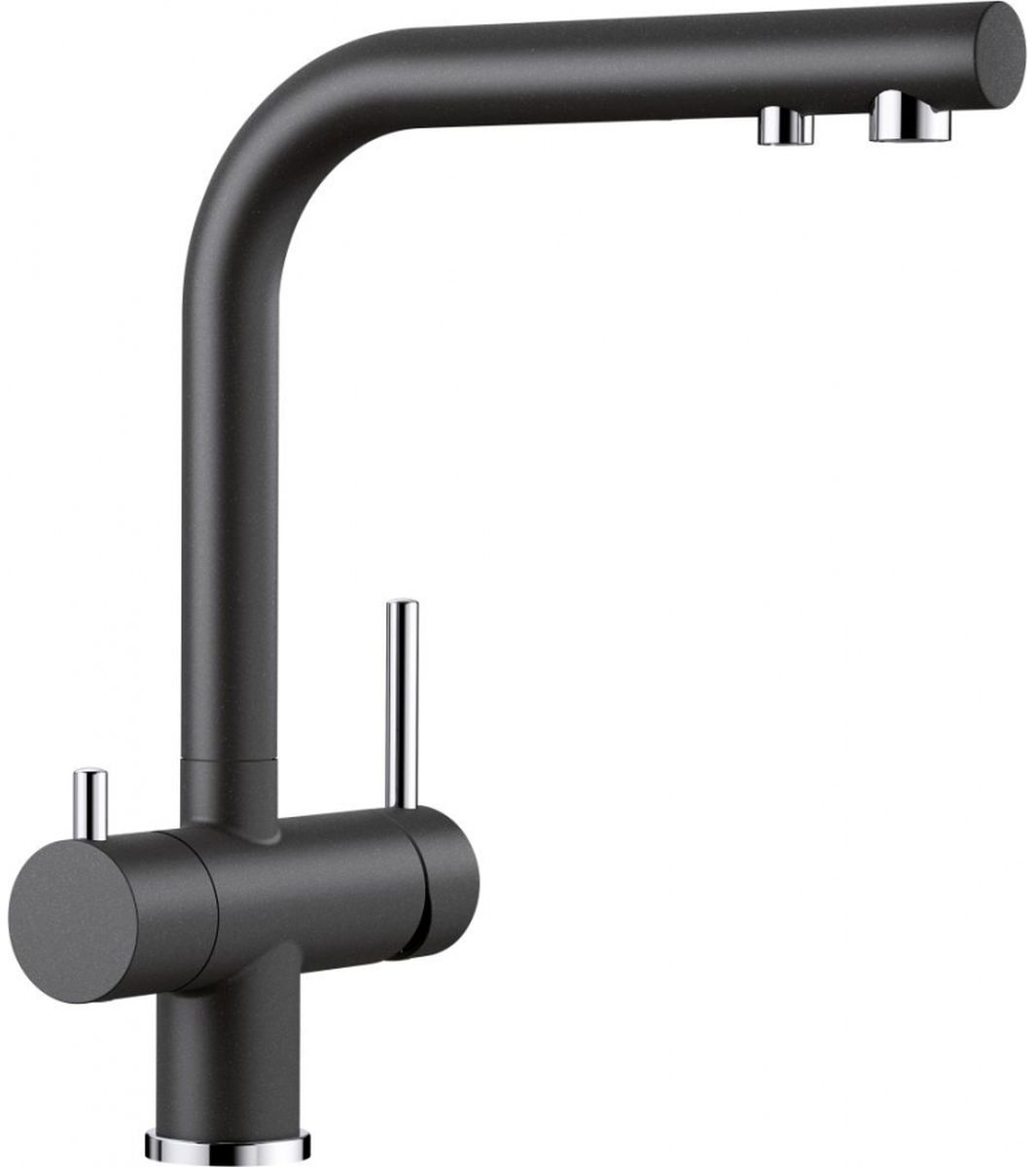 Darmowa Dostawa - Bateria kuchenna stojąca chrom-antracyt Blanco Fontas II 523130