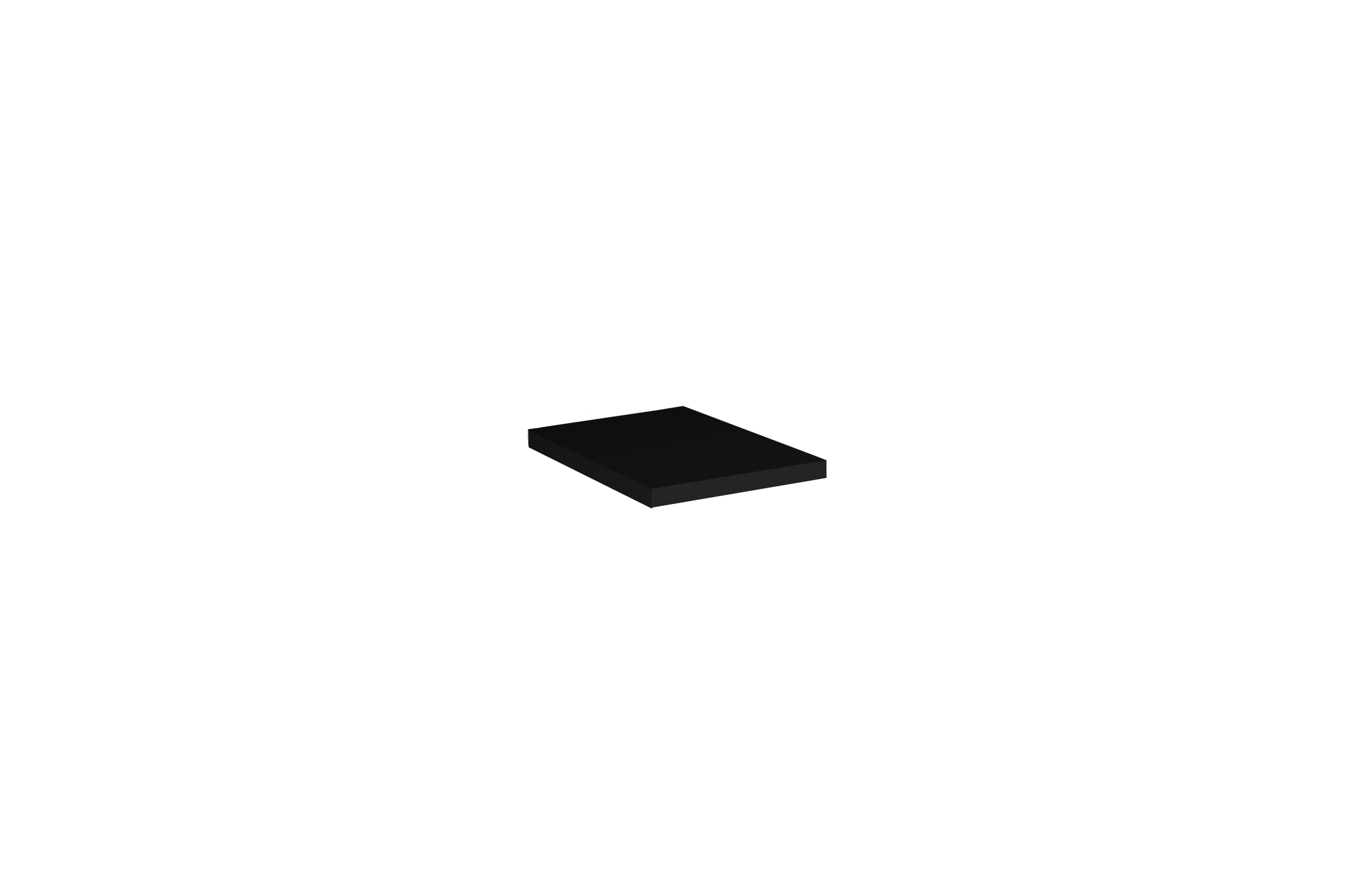 Darmowa Dostawa - Blat 20.4x40 cm czarny Comad Nova Black NOVABLACKB8920