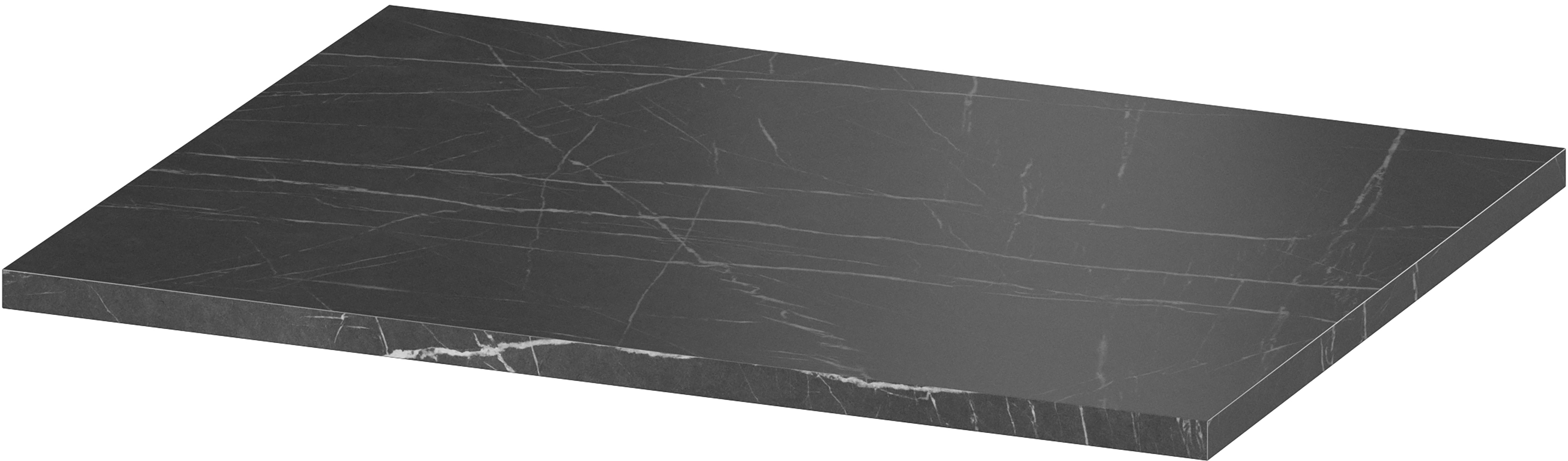 Darmowa Dostawa - Blat 60x45 cm czarny Cersanit Larga S932057