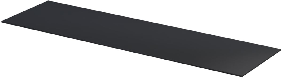 Darmowa Dostawa - Blat naszafkowy 159.6x45.9 cm czarny Oristo Uni OR00BU1608