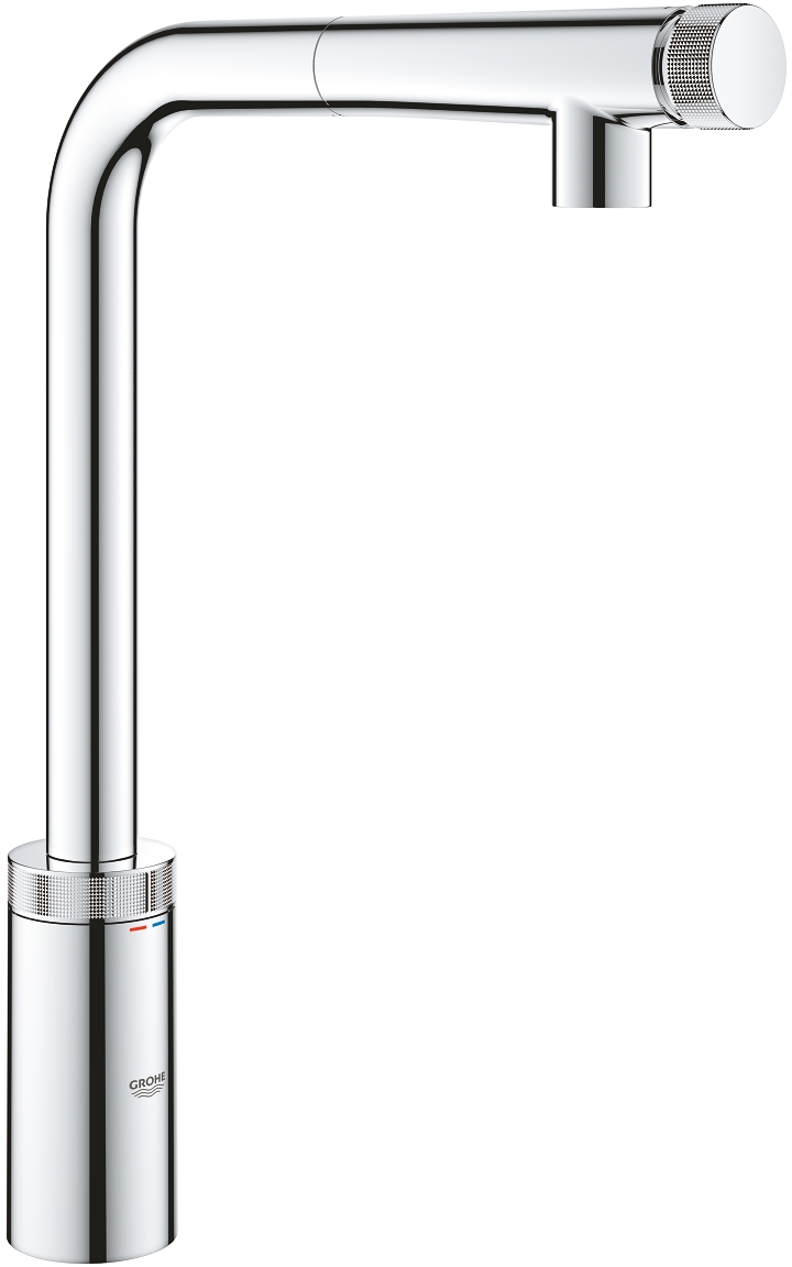 Darmowa Dostawa - Bateria kuchenna stojąca starlight chrome Grohe Minta 31613000
