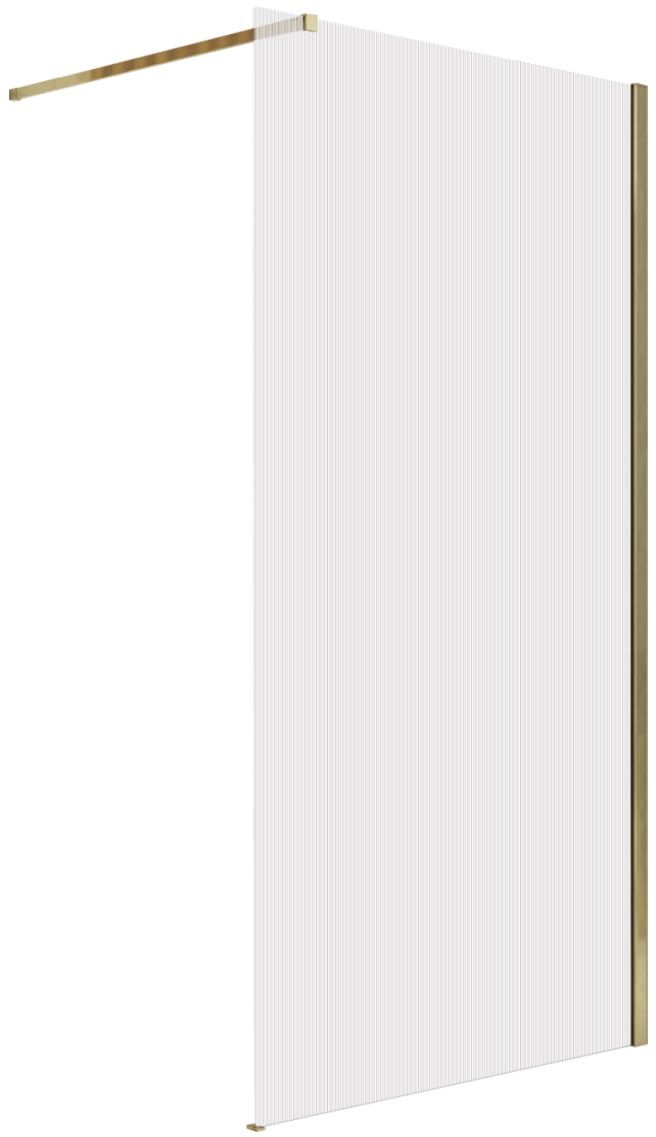 Darmowa Dostawa - Ścianka prysznicowa walk-in 120 cm złoty szczotkowany/ Rea Aero Intimo Gold Brush REAK4127