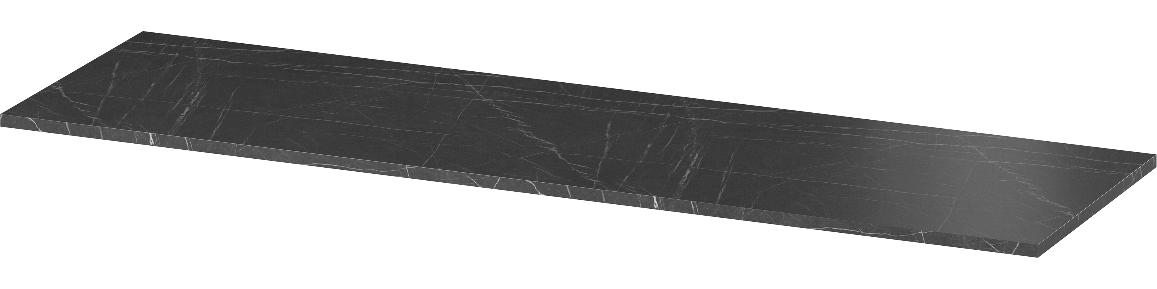 Darmowa Dostawa - Blat 160x45 cm czarny Cersanit Larga S932062