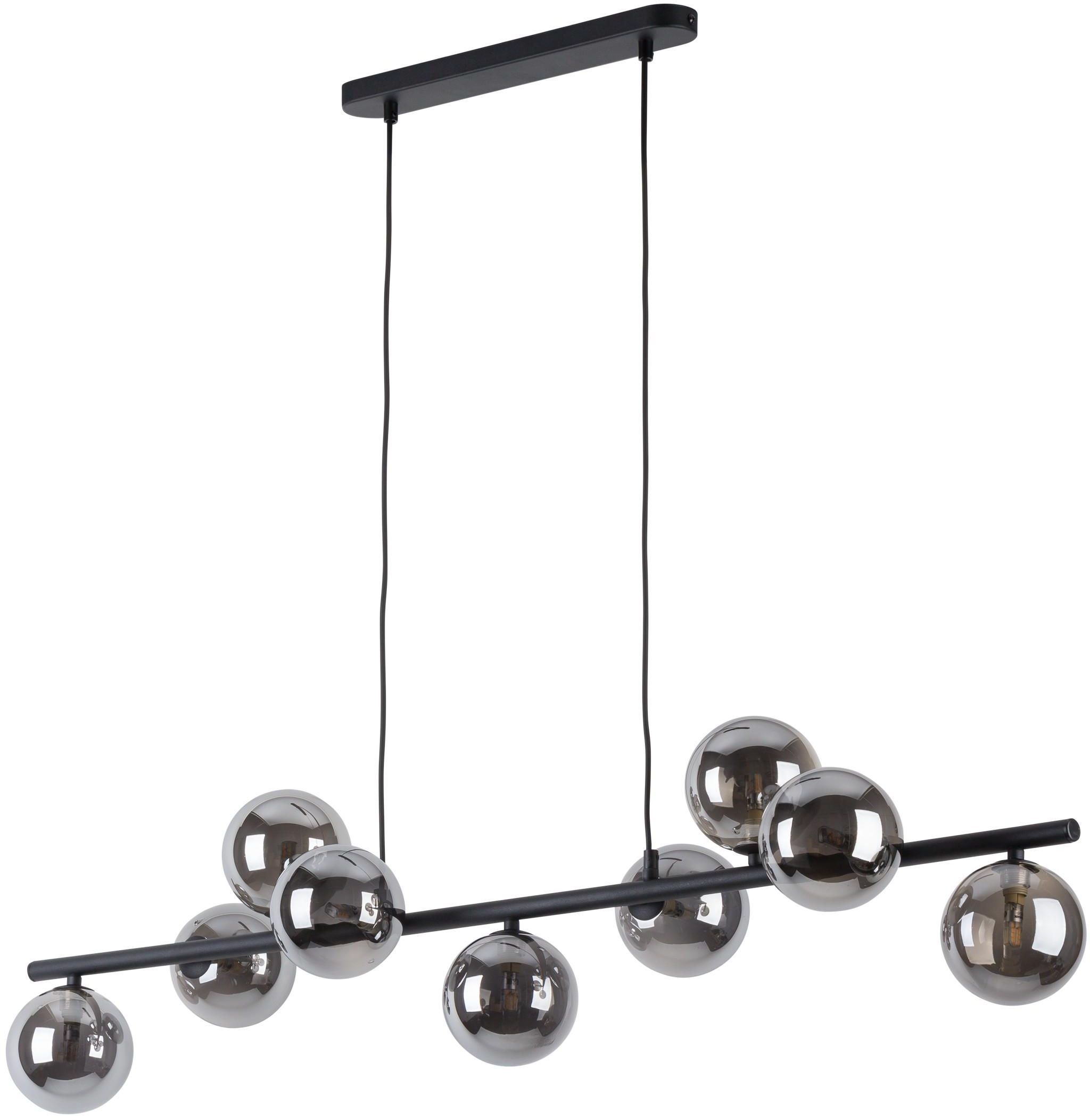 Darmowa Dostawa - Lampa wisząca powyżej 6x6 W czarna TK Lighting Estera 5667