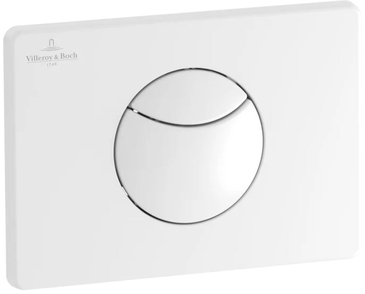 Darmowa Dostawa - Przycisk spłukujący do wc biały Villeroy & Boch ViConnect 92248568