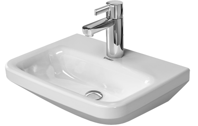 Darmowa Dostawa - Umywalka 45x33.5 cm prostokątna ścienna biała Duravit DuraStyle 0708450000