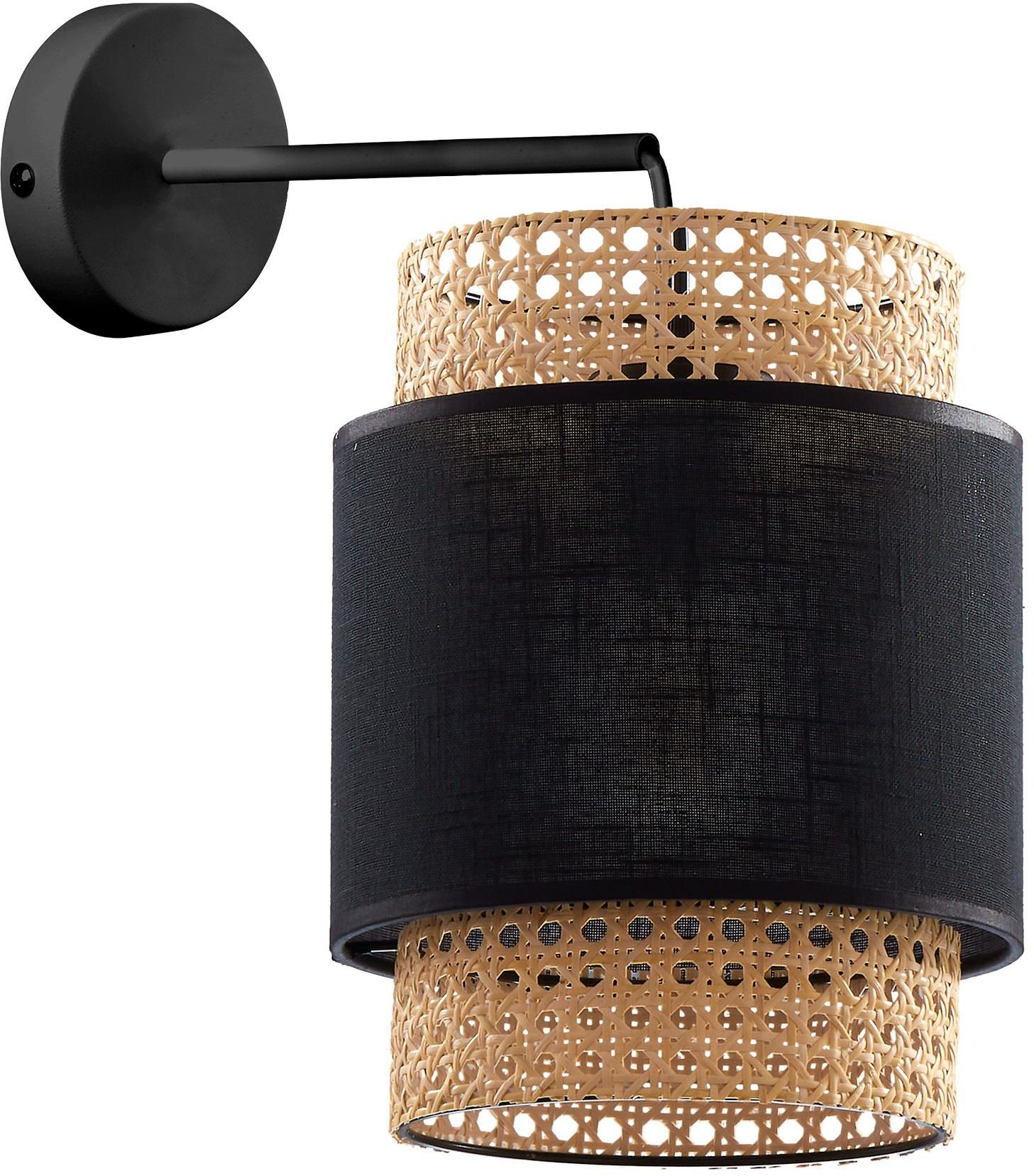 Darmowa Dostawa - Kinkiet 1x15 W czarny TK Lighting Boho Black 6550
