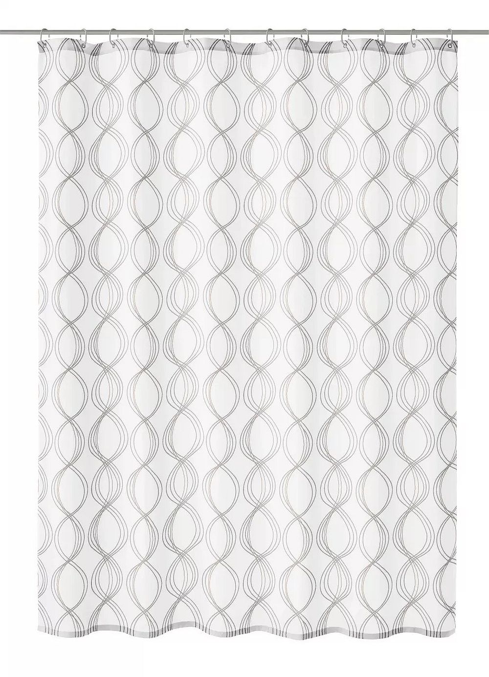 Darmowa Dostawa - Zasłona prysznicowa 180x180 cm biała Kleine Wolke Classy 5911100344