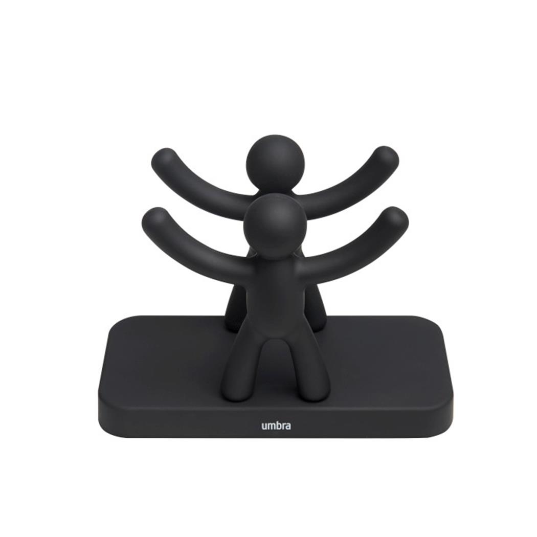 Darmowa Dostawa - Serwetnik 15.2x7.6x8.9 cm czarny Umbra Buddy 330281040