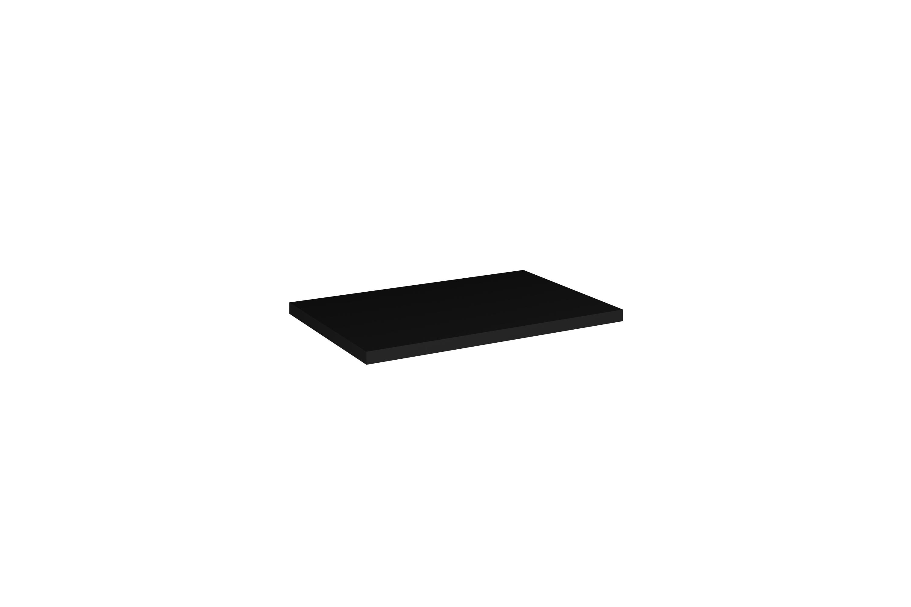 Darmowa Dostawa - Blat 60.4x40 cm czarny Comad Nova Black NOVABLACKB8960
