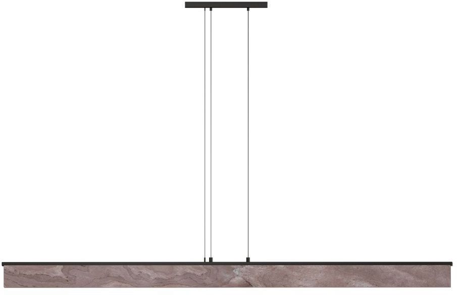 Darmowa Dostawa - Lampa wisząca 1x30 W brązowy Abigali Marble Stone MPLS6602606R