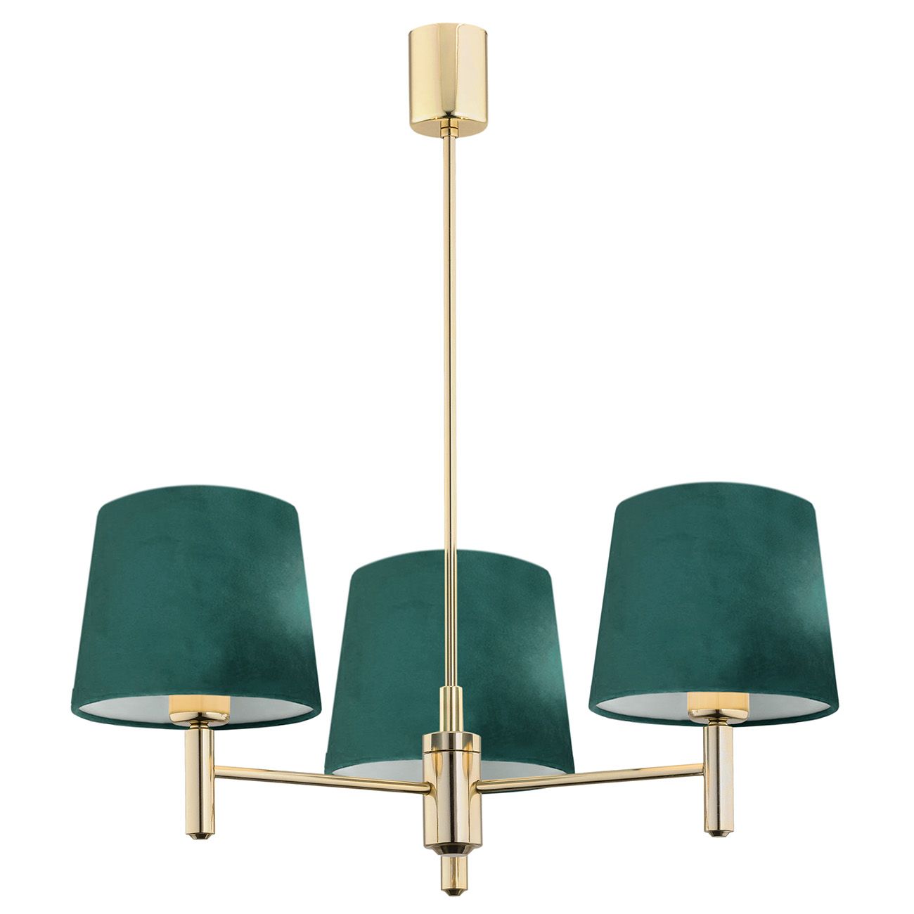 Darmowa Dostawa - Lampa podsufitowa 3x15 W mosiądz Argon Ponte Plus 6192