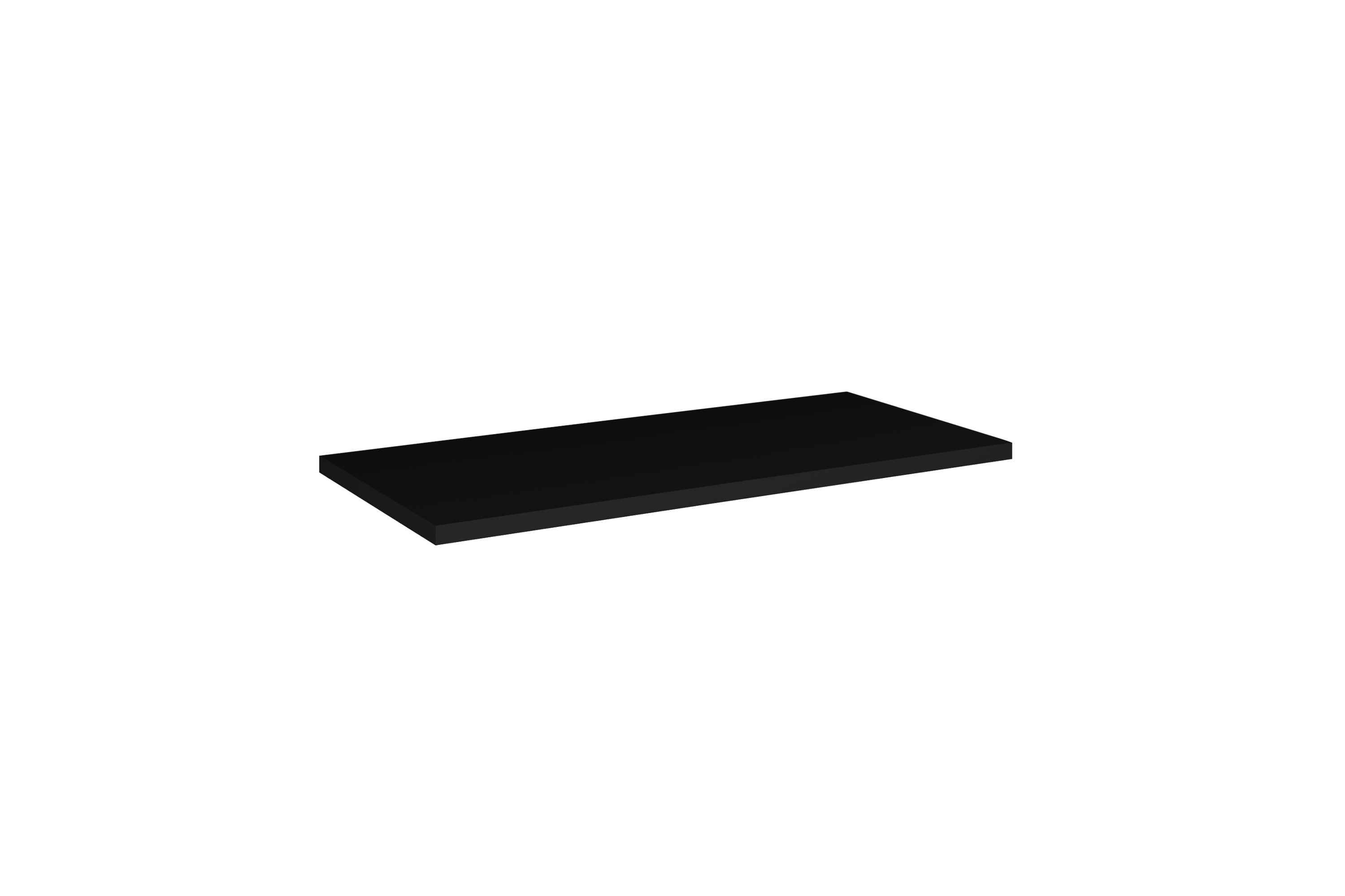 Darmowa Dostawa - Blat 90.4x40 cm czarny Comad Nova Black NOVABLACKB8990