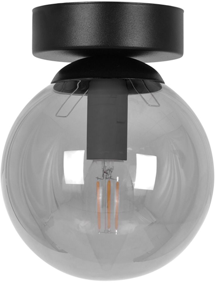 Darmowa Dostawa - Lampa podsufitowa 1x10 W czarna-grafitowa Kaja Megan K5363