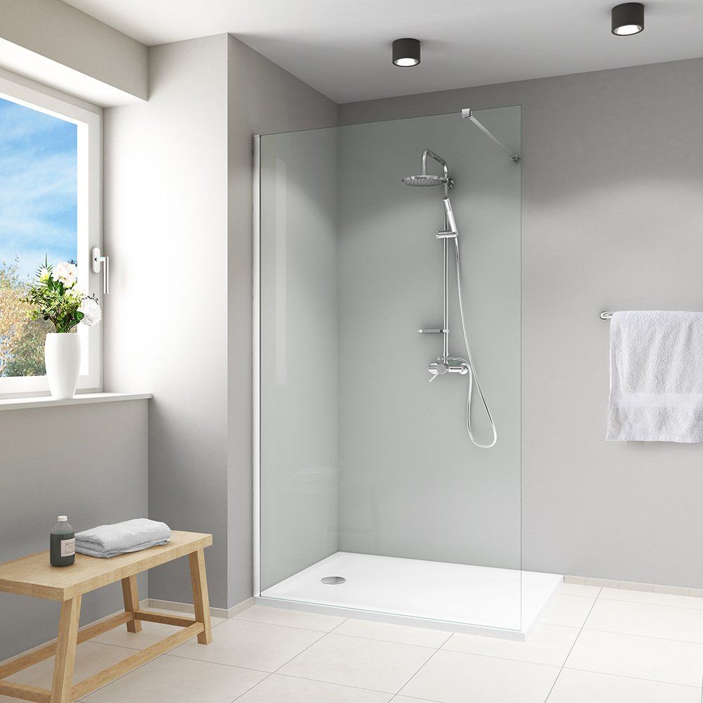 Darmowa Dostawa - Ścianka prysznicowa walk-in 120 cm Roth Project Line EITWF12020VPE