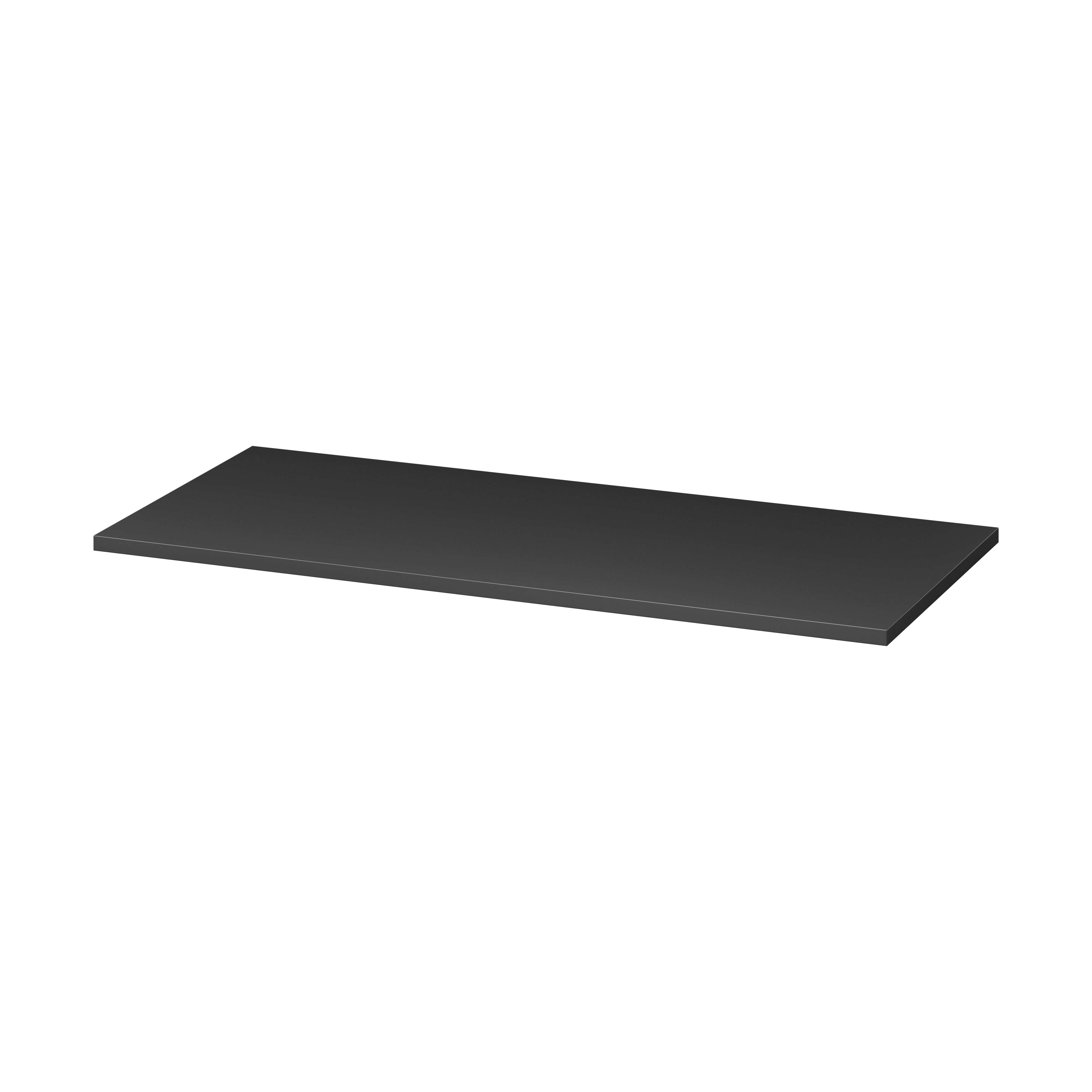 Darmowa Dostawa - Blat 100x45 cm czarny Cersanit Tirso S1021015