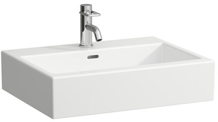 Darmowa Dostawa - Umywalka 60x46 cm prostokątna ścienna-nablatowa biała Laufen Living City H8174330001041