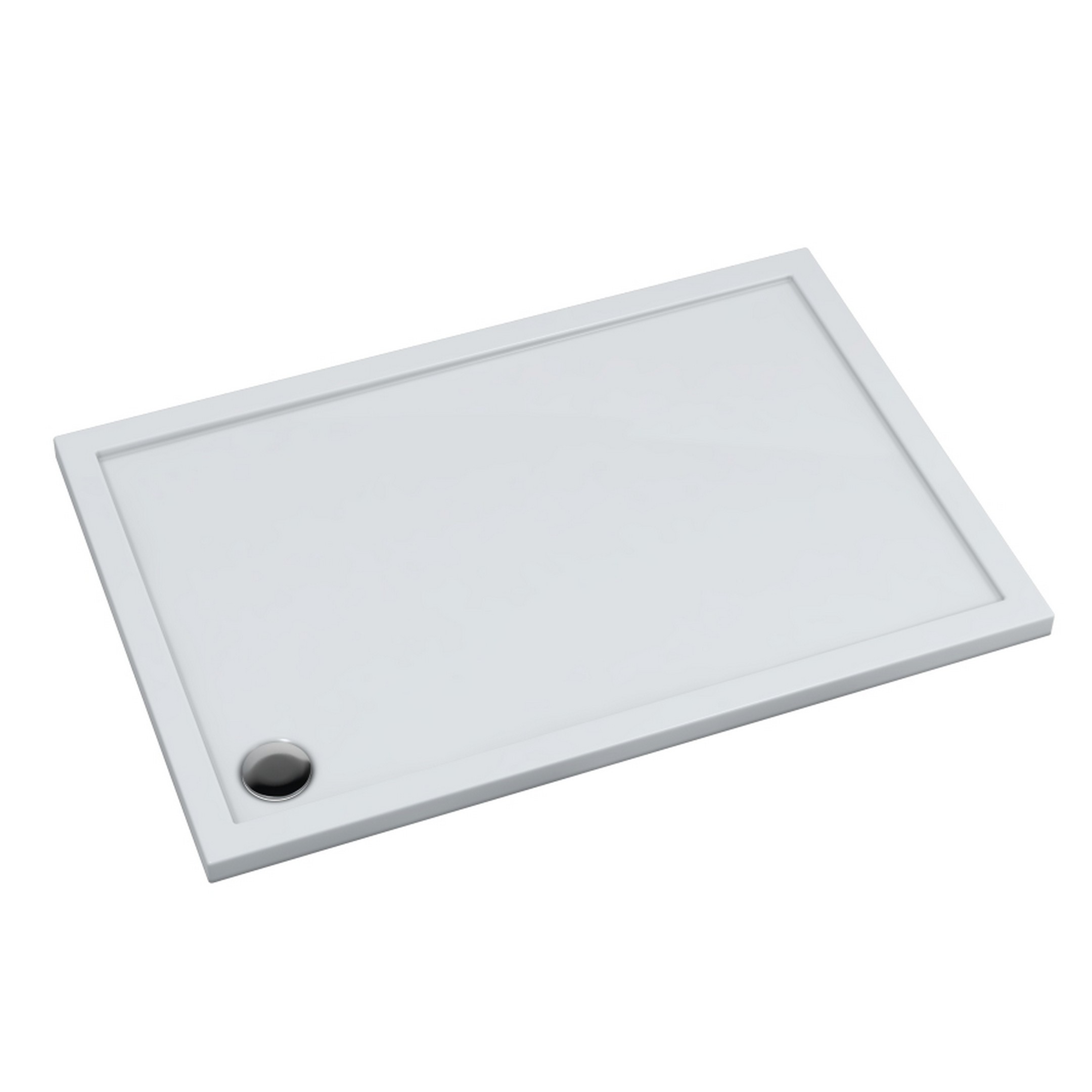 Darmowa Dostawa - Brodzik prostokątny 100x90 cm biały Schedline Collection Sharper 3SS1P90100