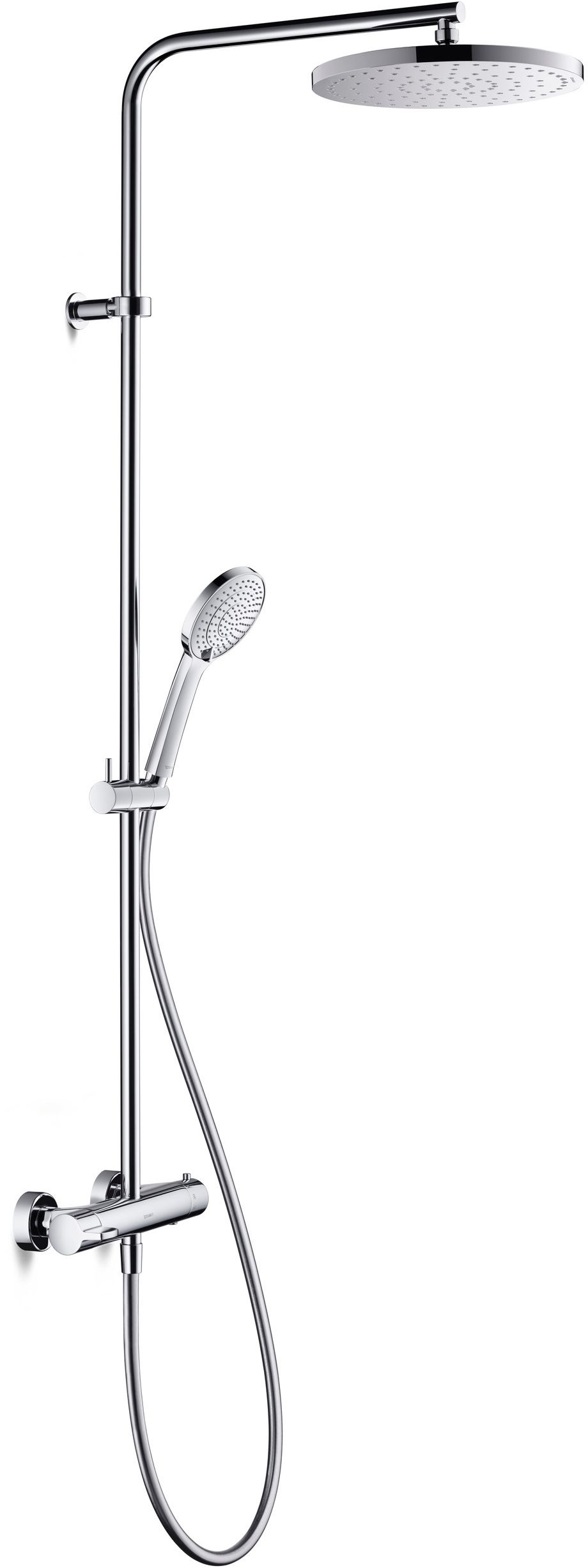 Darmowa Dostawa - Zestaw prysznicowy ścienny chrom Duravit B.1 B14280008010