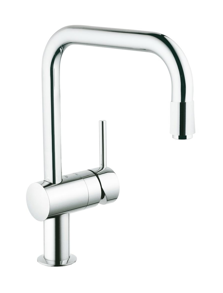 Darmowa Dostawa - Bateria kuchenna stojąca starlight chrome Grohe Minta 32067000
