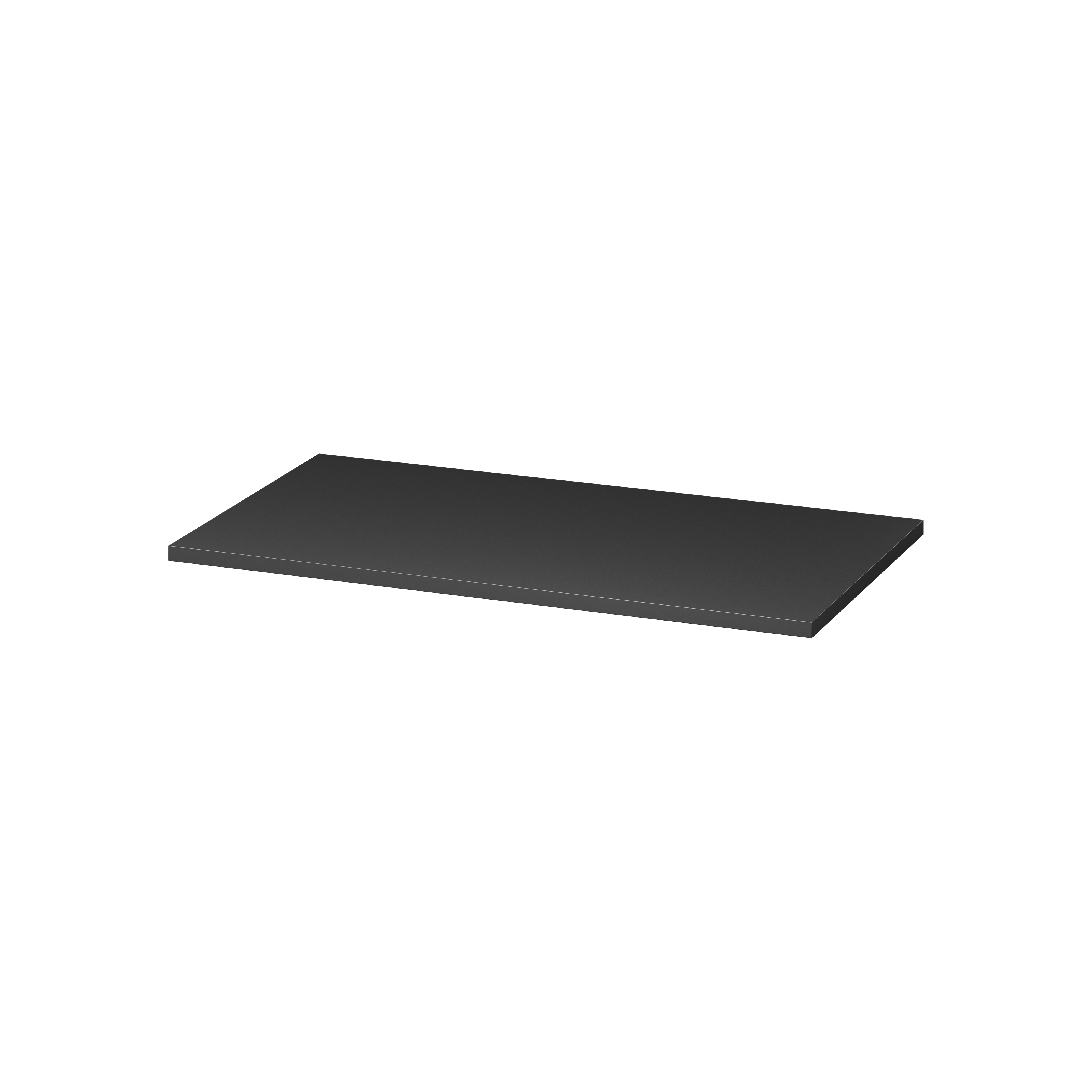 Darmowa Dostawa - Blat 80x45 cm czarny Cersanit Tirso S1021014