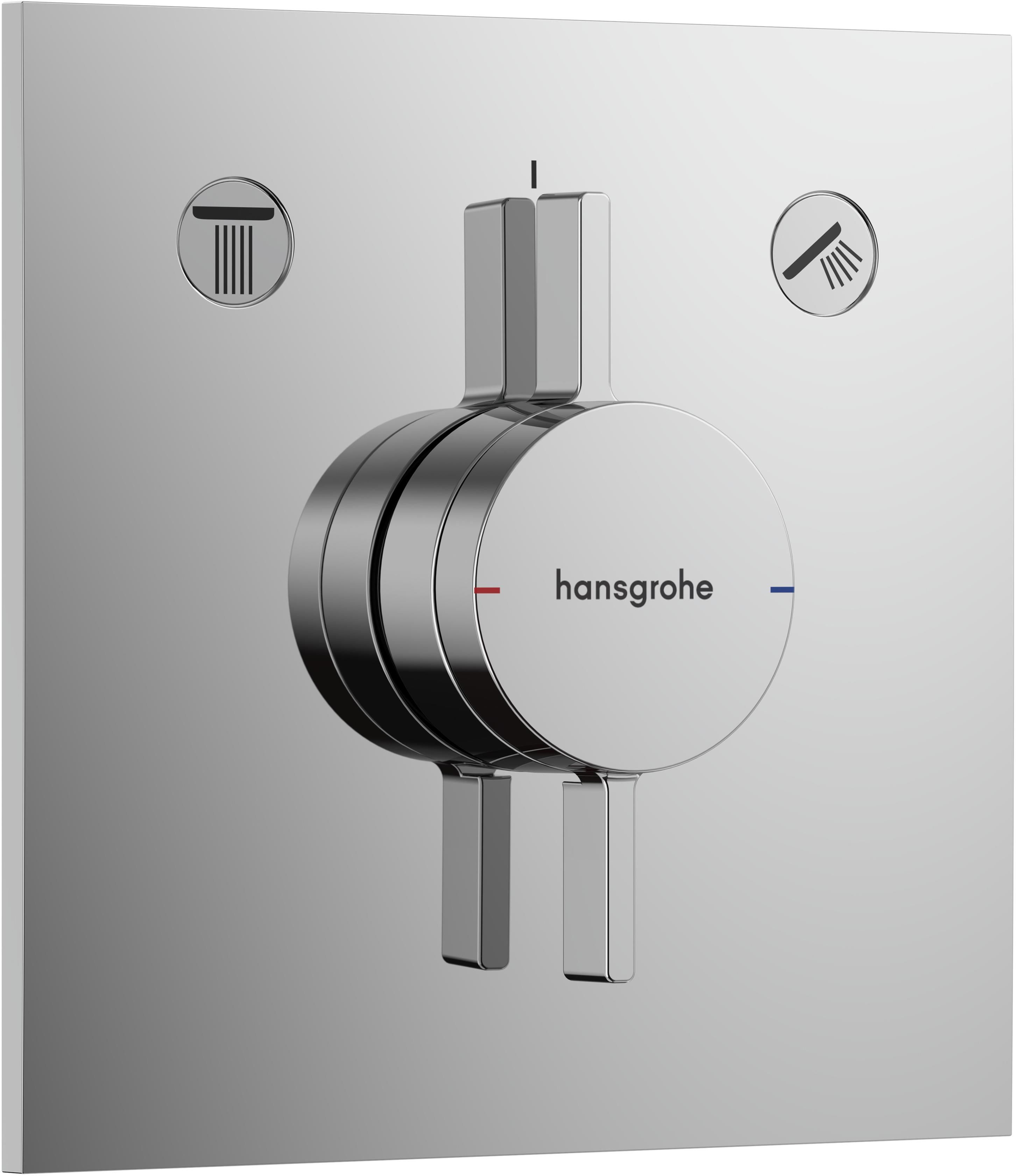Darmowa Dostawa - Bateria wannowo-prysznicowa podtynkowa chrom Hansgrohe DuoTurn E 75417000