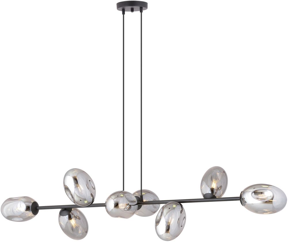 Darmowa Dostawa - Lampa wisząca powyżej 6x10 W czarny Emibig Pandora 12638