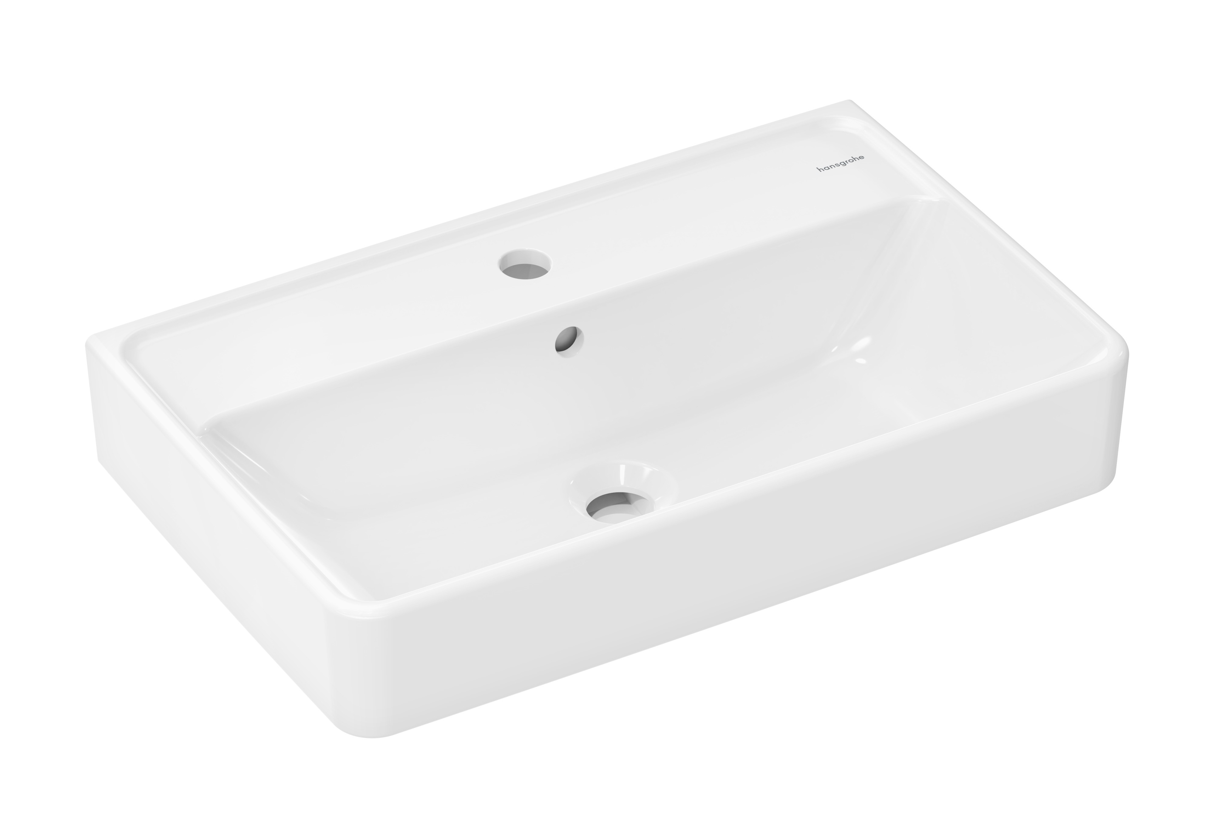Darmowa Dostawa - Umywalka 60x37 cm prostokątna ścienna biała Hansgrohe Xanuia Q 61124450