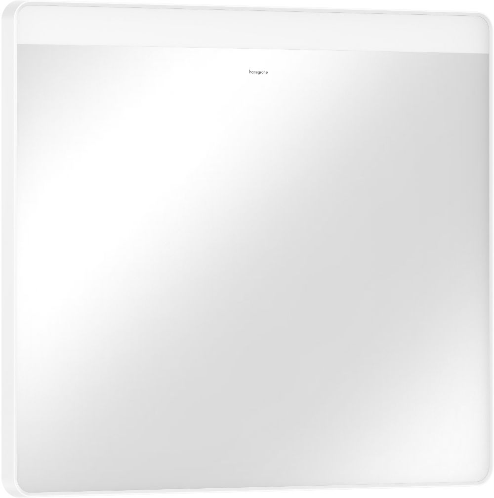 Darmowa Dostawa - Lustro 80x70 cm prostokątne z oświetleniem biały Hansgrohe Xarita Lite Q 54971700