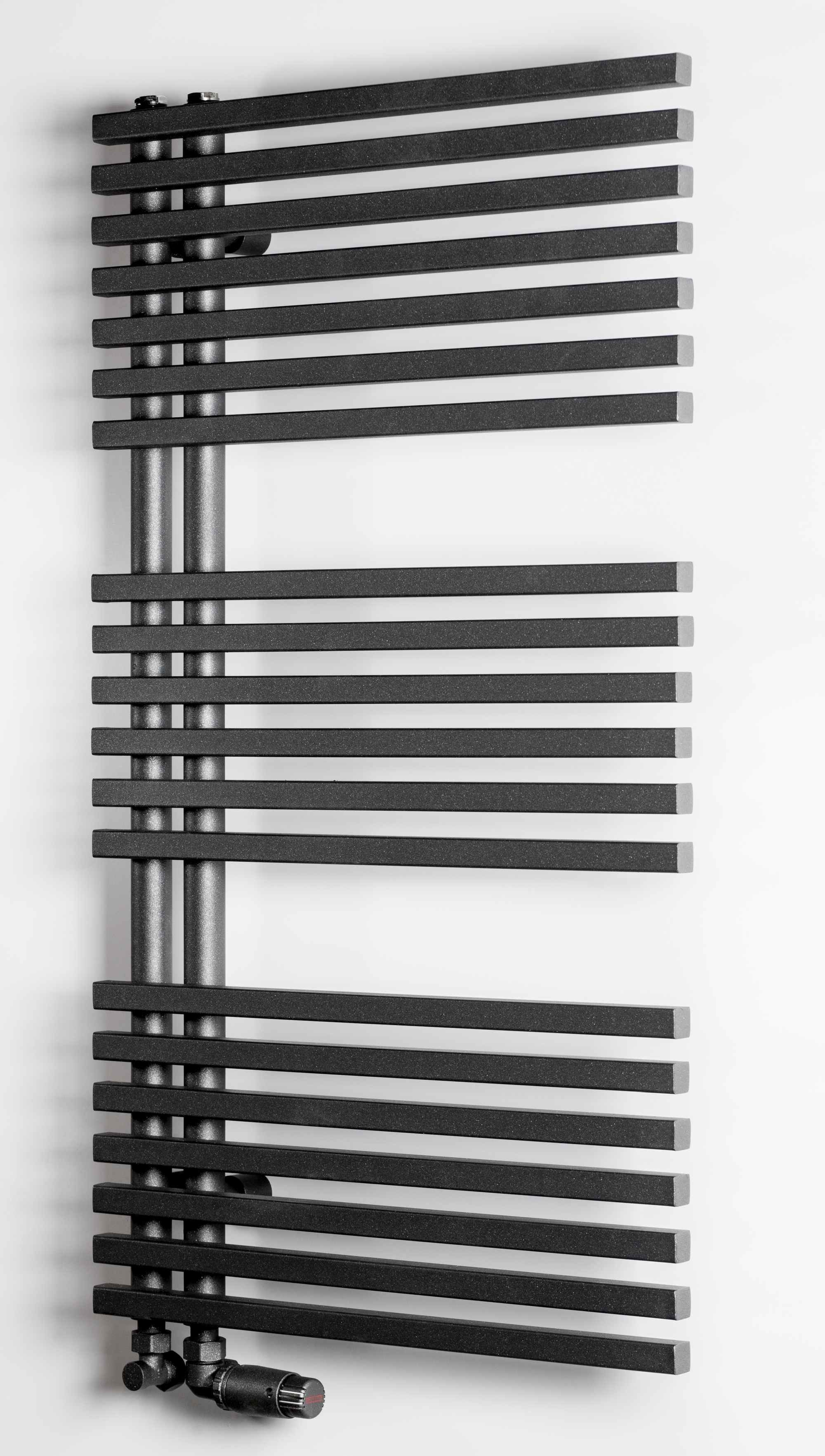Darmowa Dostawa - Grzejnik łazienkowy dekoracyjny 117.9x50 cm grafit Luxrad Typ E TPE1179500S007
