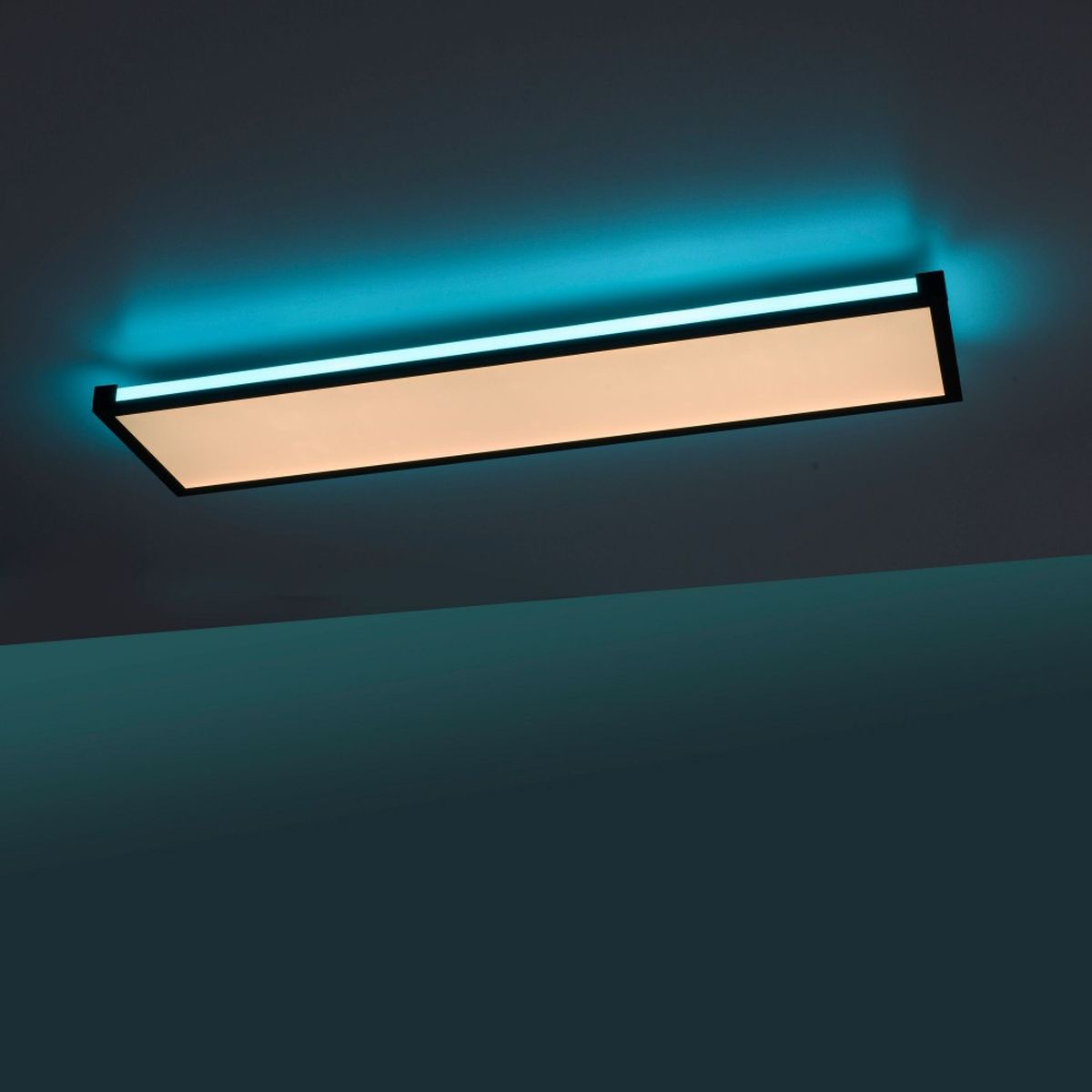 Darmowa Dostawa - Inteligentny plafon 2x20.5 W biały-czarny Just Light Mario 1162218