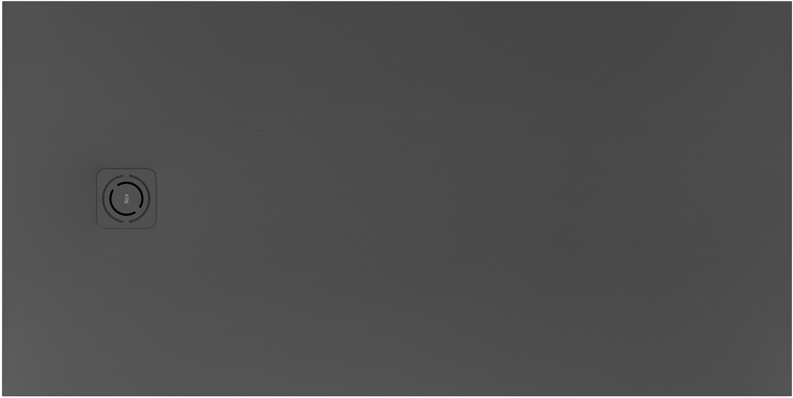 Darmowa Dostawa - Brodzik prostokątny 100x90 cm onyx Roca Magma APE013E838403640