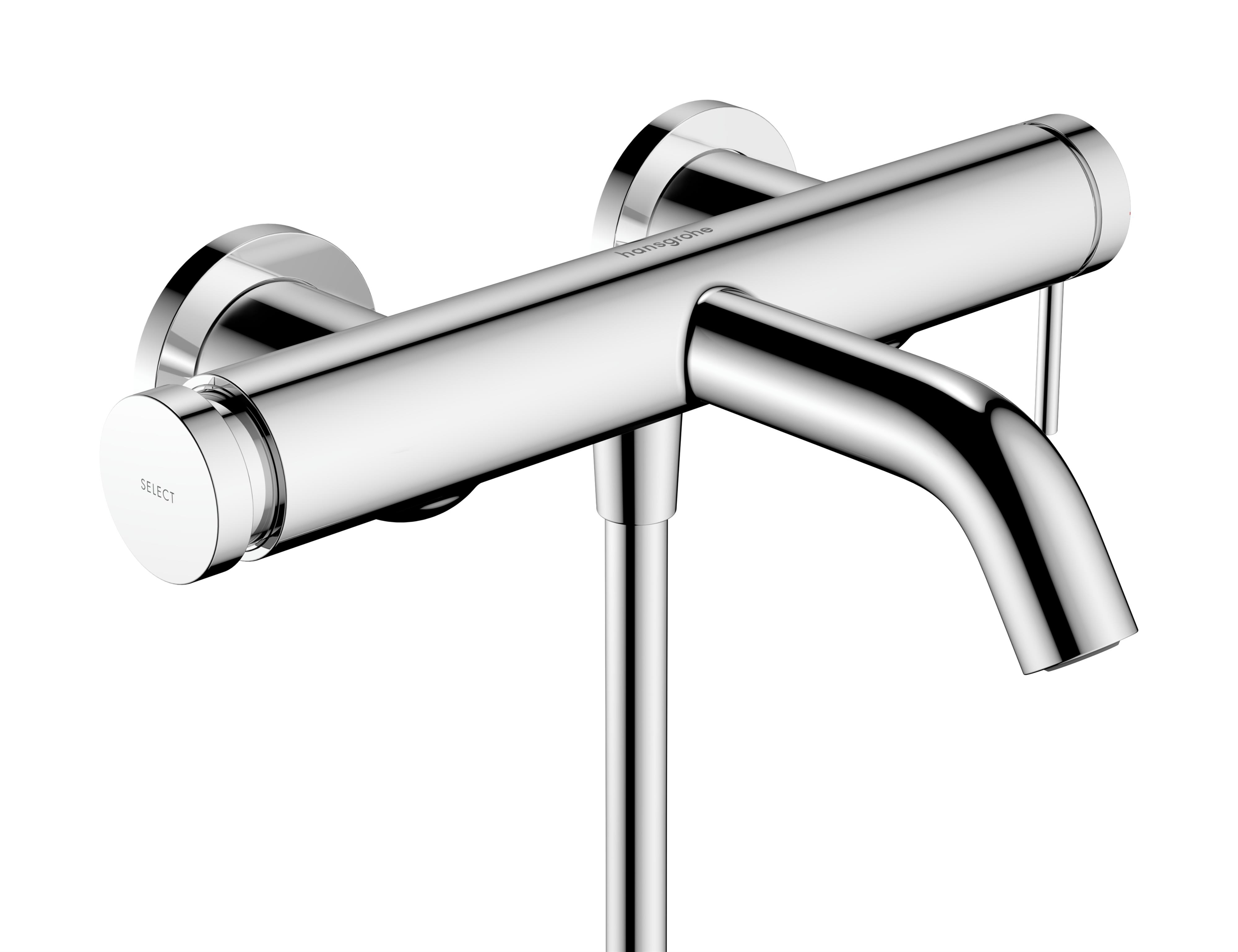 Darmowa Dostawa - Bateria wannowo-prysznicowa ścienna chrom Hansgrohe Tecturis S 73422000