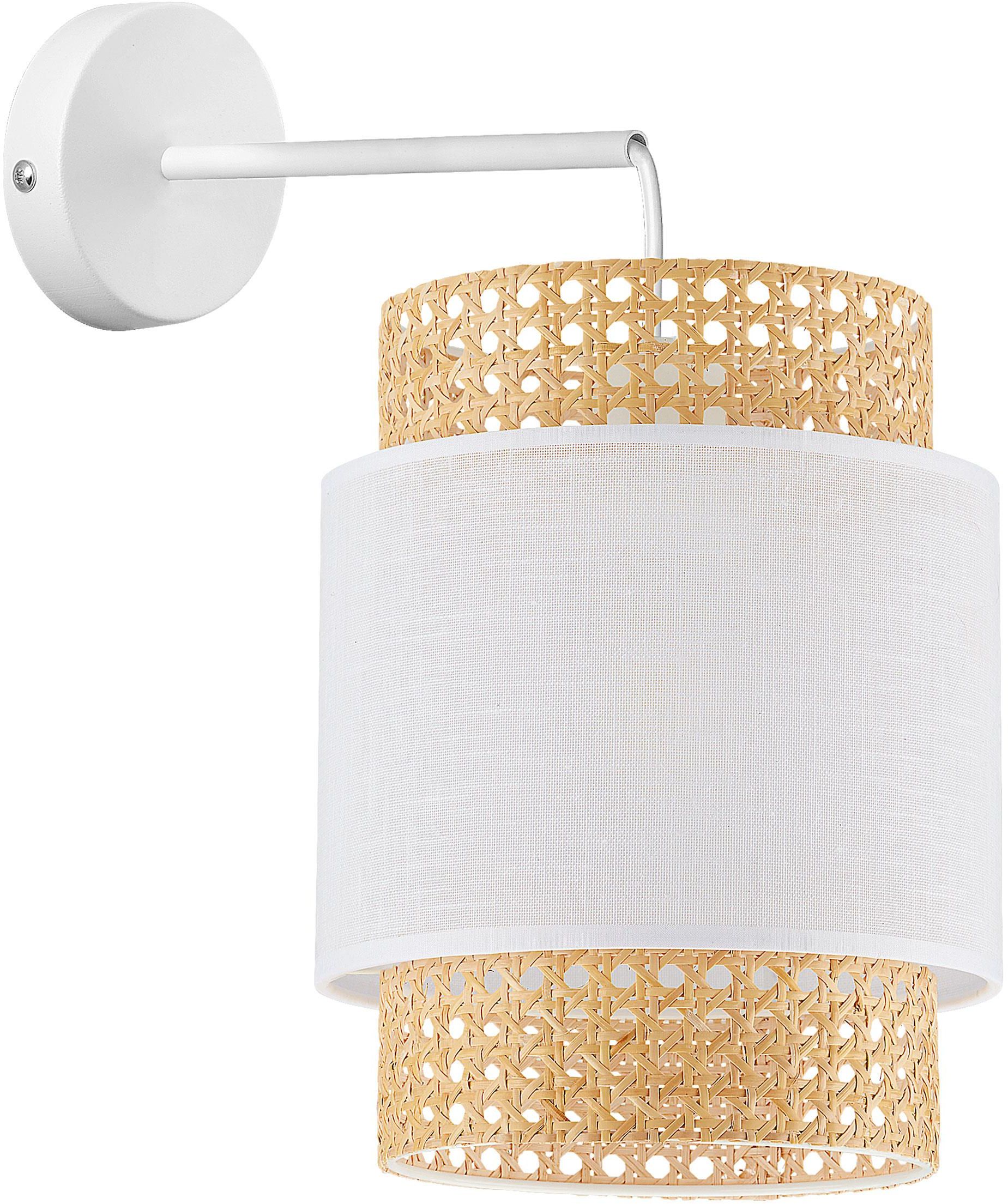 Darmowa Dostawa - Kinkiet 1x15 W biały TK Lighting Boho White 6538