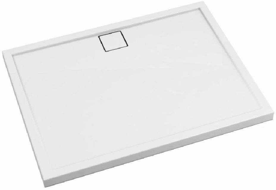 Darmowa Dostawa - Brodzik prostokątny 100x90 cm biały Schedpol Omega 30457