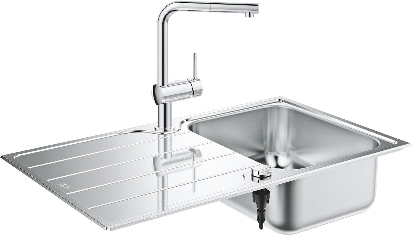 Darmowa Dostawa - Zlewozmywak z baterią Grohe Minta 31573SD1