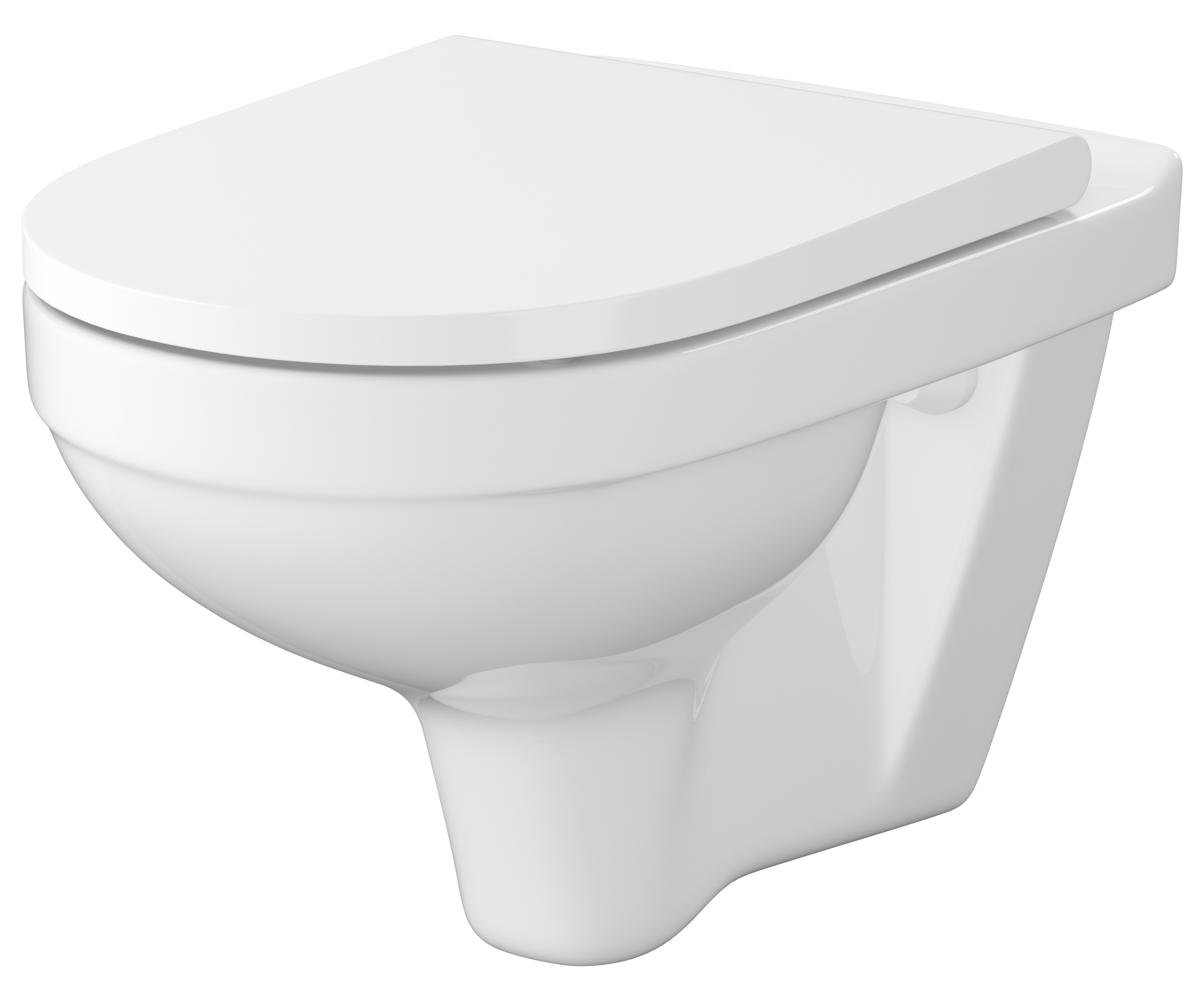 Darmowa Dostawa - Miska WC z deską wolnoopadającą wisząca bez kołnierza biały Mito Zip S701565