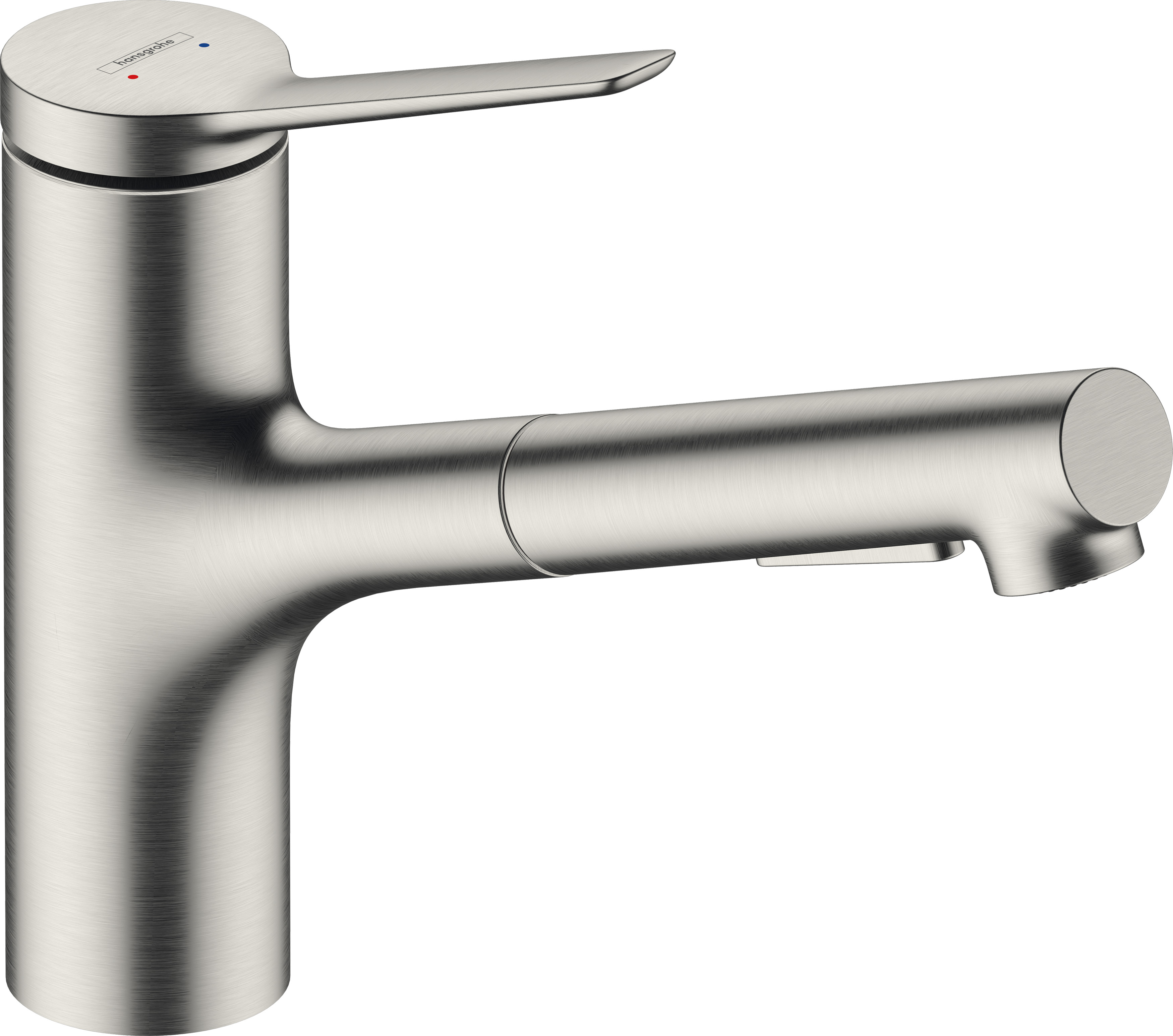 Darmowa Dostawa - Bateria kuchenna stojąca stal szlachetna Hansgrohe Zesis M33 74821800