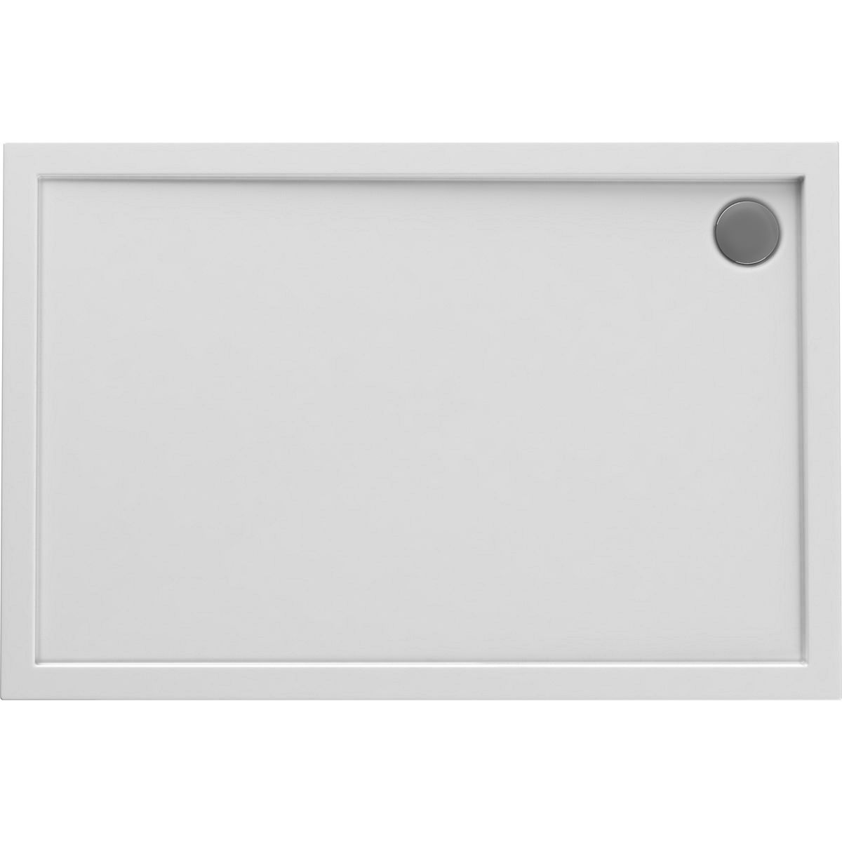 Darmowa Dostawa - Brodzik prostokątny 100x90 cm biały Oltens Superior 15005000