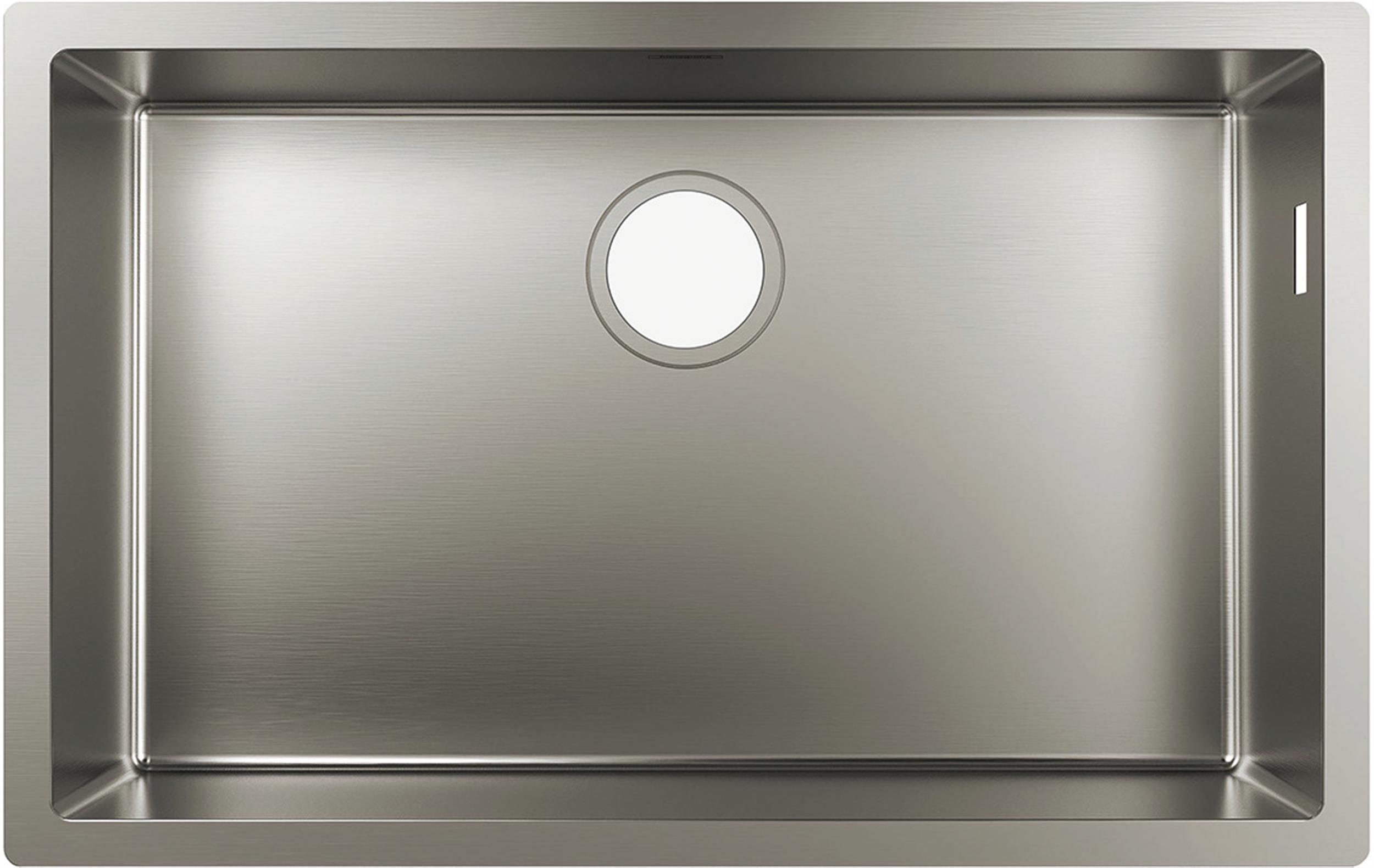 Darmowa Dostawa - Zlewozmywak stalowy 66.2x40 cm Hansgrohe S 71 43428800