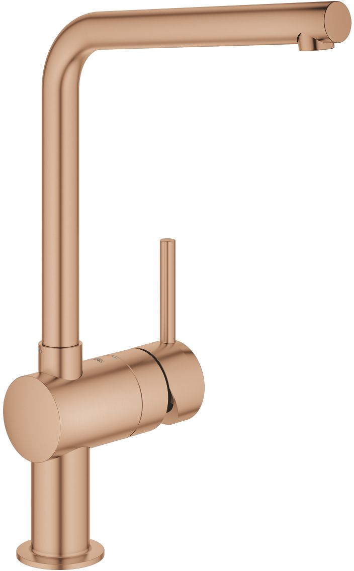 Darmowa Dostawa - Bateria kuchenna stojąca brushed warm sunset Grohe Minta 31375DL0