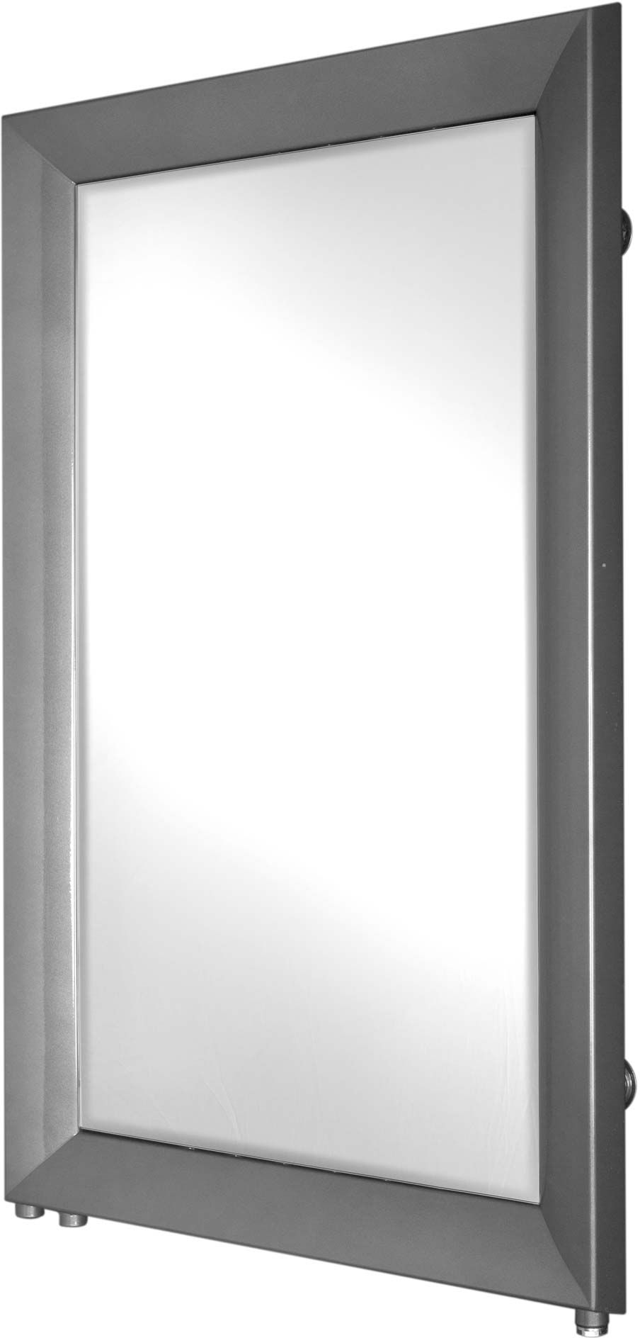 Darmowa Dostawa - Grzejnik łazienkowy dekoracyjny szary/grafit 144.8x59.5 cm Enix Rama Mirror (RMM) RMM0595144814A030000