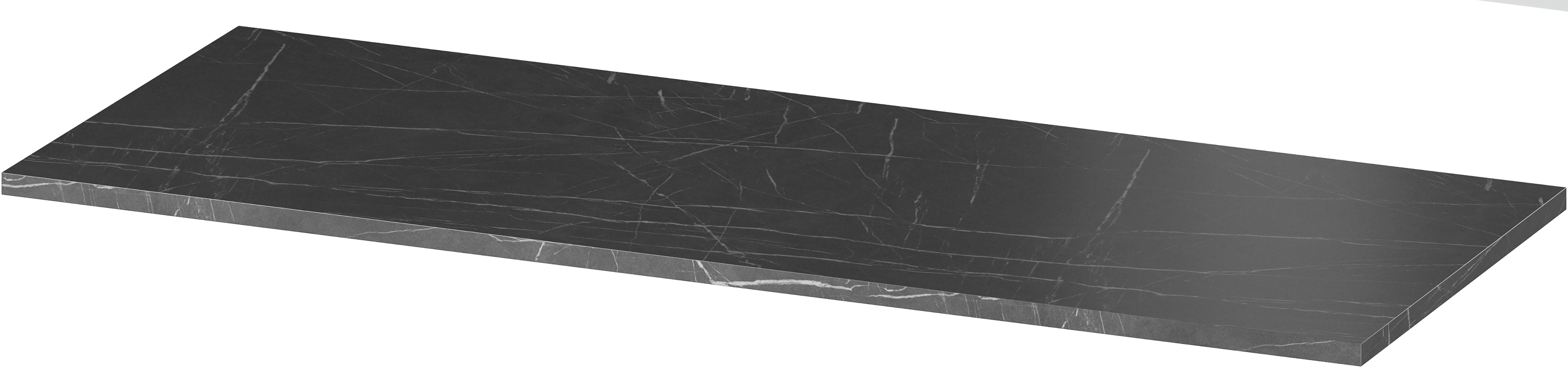 Darmowa Dostawa - Blat 120x45 cm czarny Cersanit Larga S932060