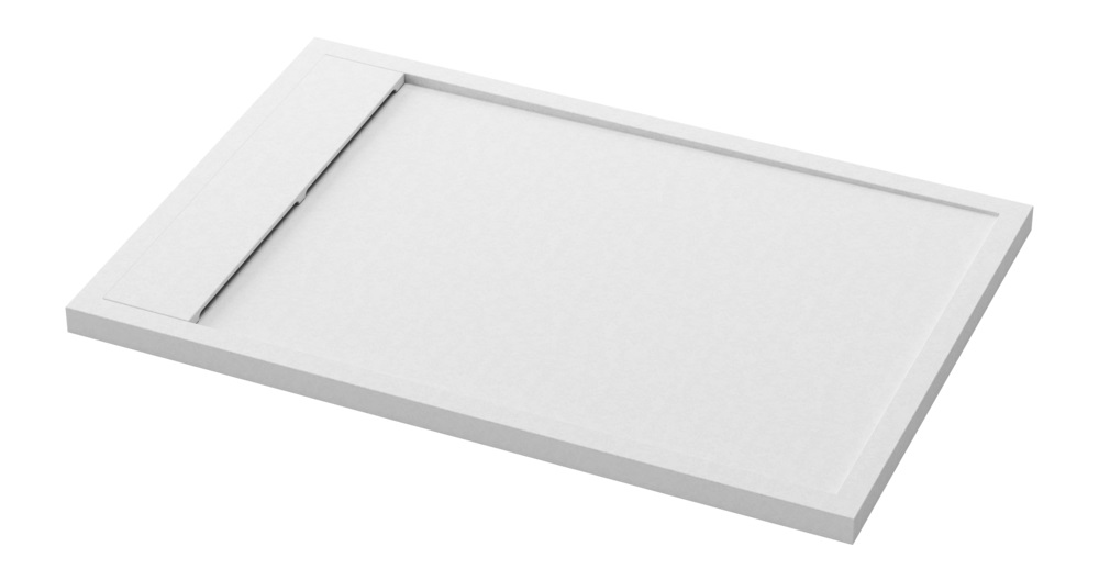 Darmowa Dostawa - Brodzik prostokątny 100x90 cm biały SanSwiss W30AS10009009