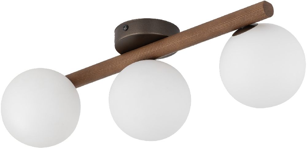 Darmowa Dostawa - Lampa podsufitowa 3x8 W drewno TK Lighting Estera 10269