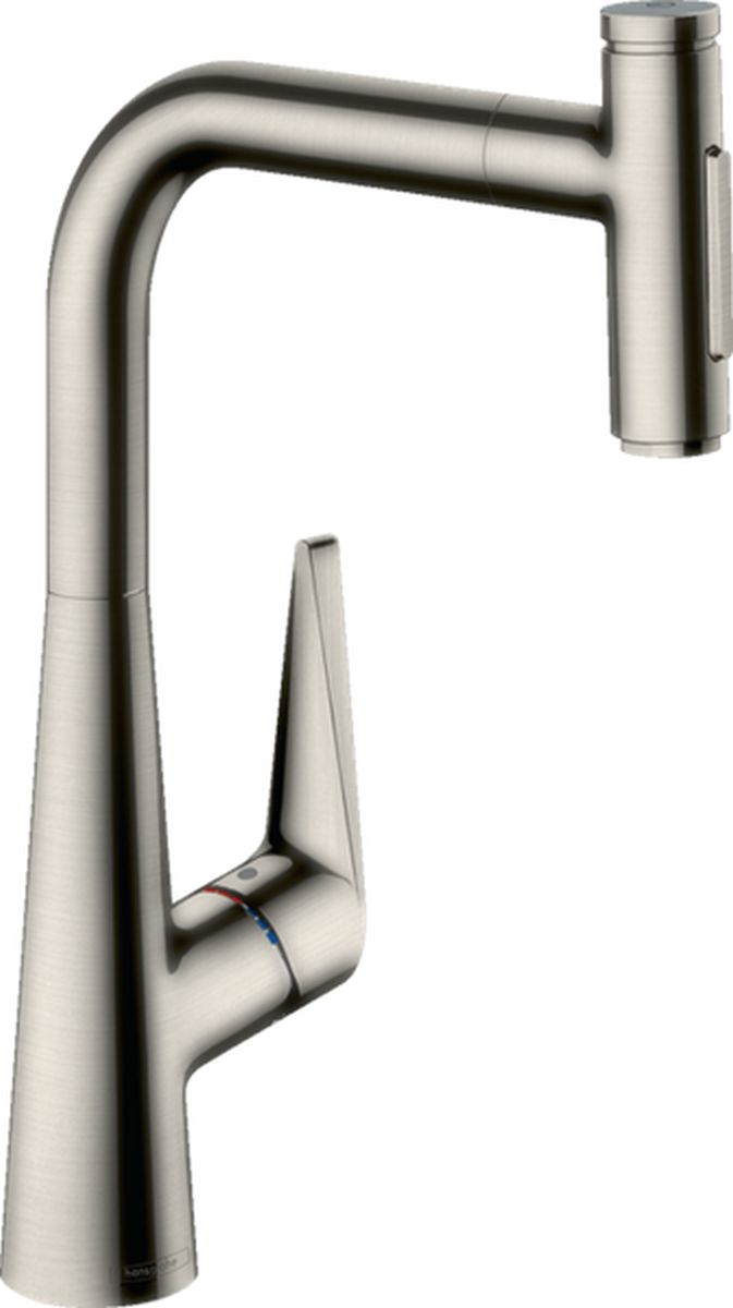 Darmowa Dostawa - Bateria kuchenna stal szlachetna Hansgrohe Talis Select M51 73867800