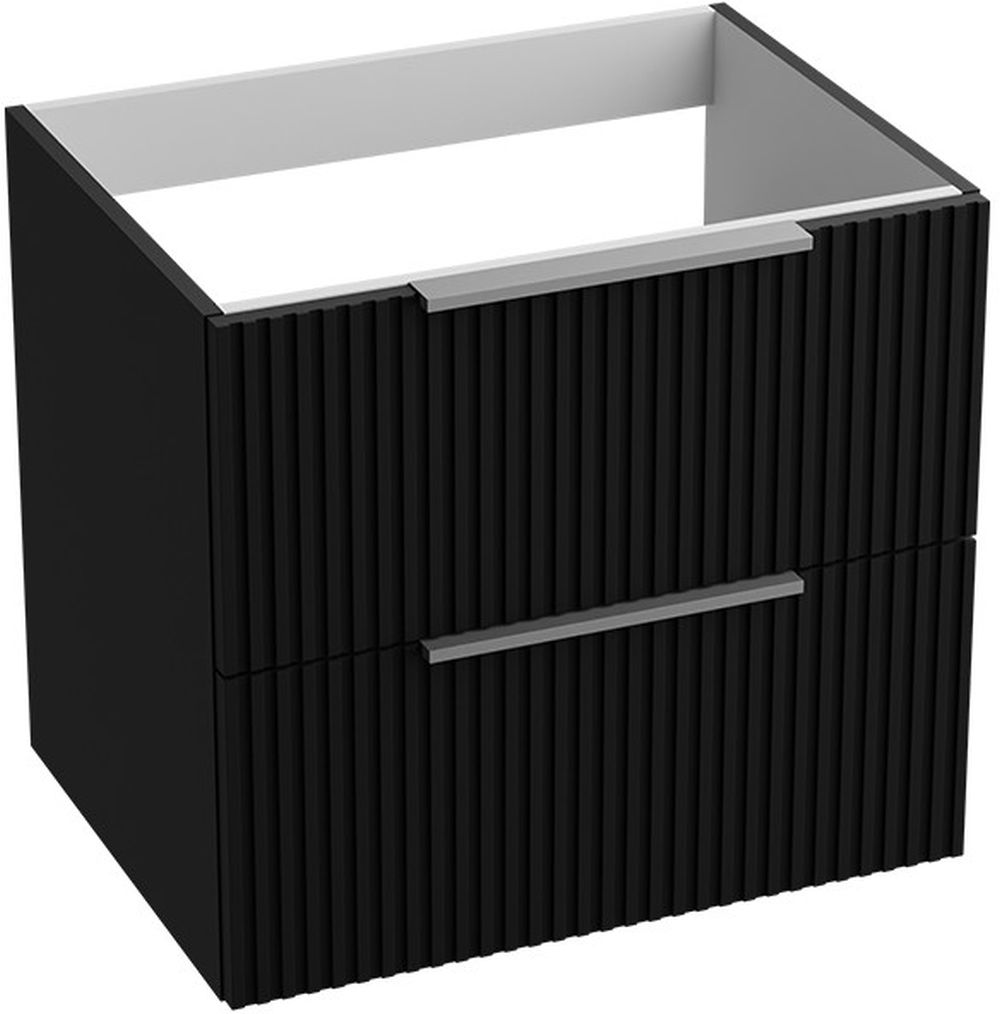 Darmowa Dostawa - Szafka 60.5x46x54.2 cm podumywalkowa wisząca czarny LaVita Oklahoma 5900378334651
