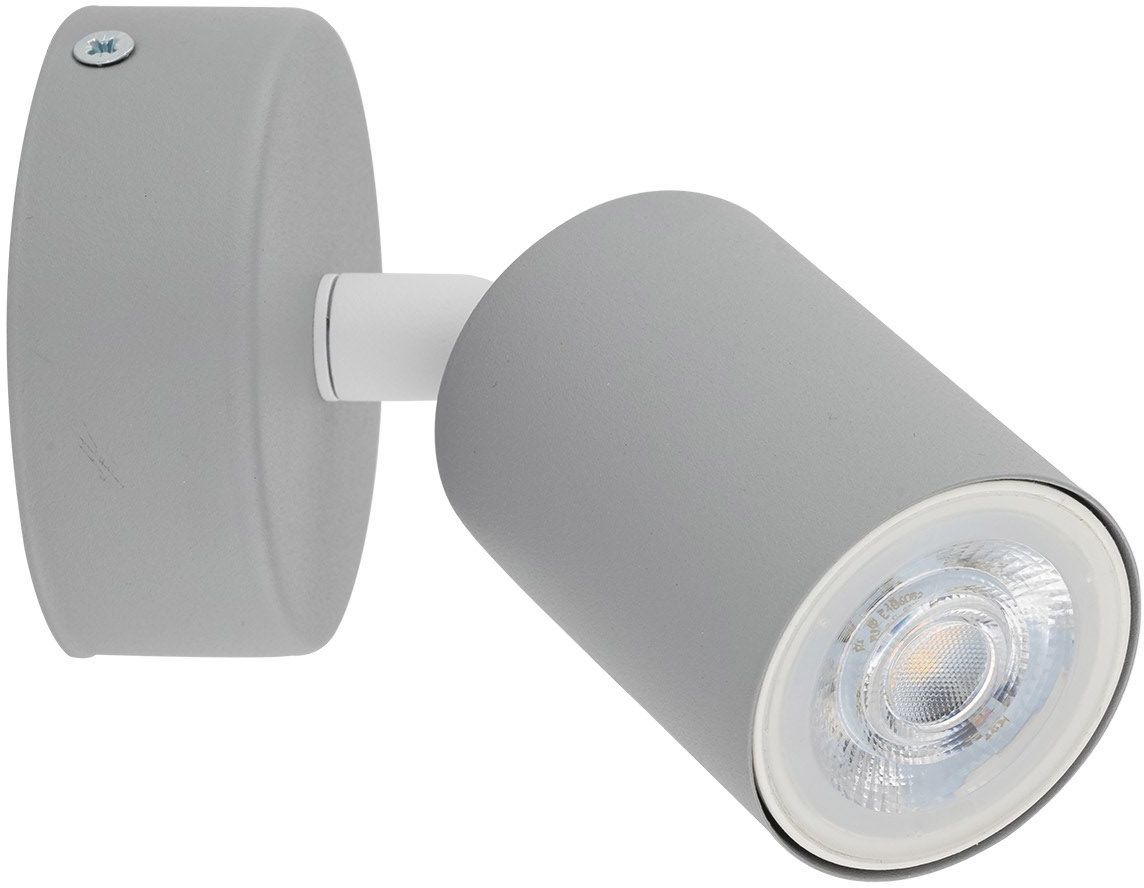 Darmowa Dostawa - Kinkiet 1x10 W szary TK Lighting Livia 10223