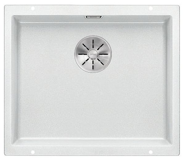 Darmowa Dostawa - Zlewozmywak granitowy 53x46 cm biały Blanco Subline 500-U 523436
